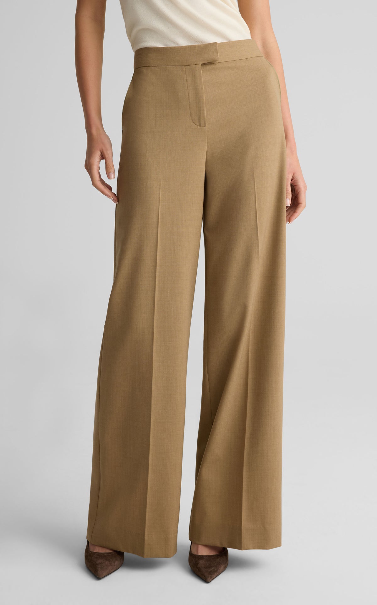 Pant In Luxe Mélange Suiting