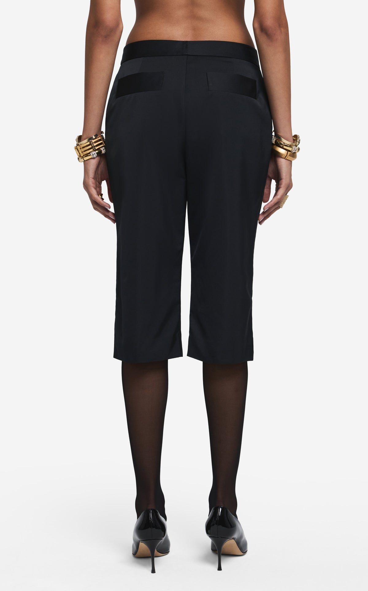 Capri Pant in Duchesse Satin