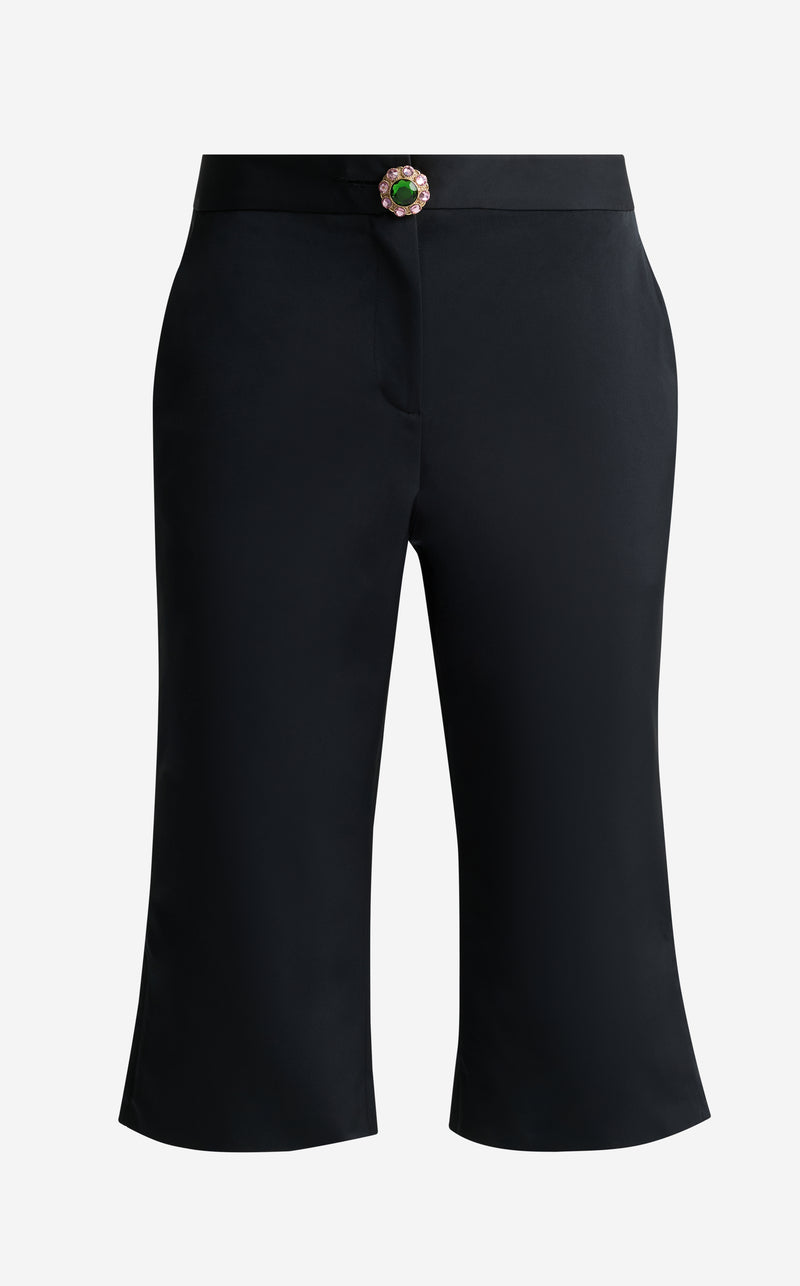 Capri Pant in Duchesse Satin