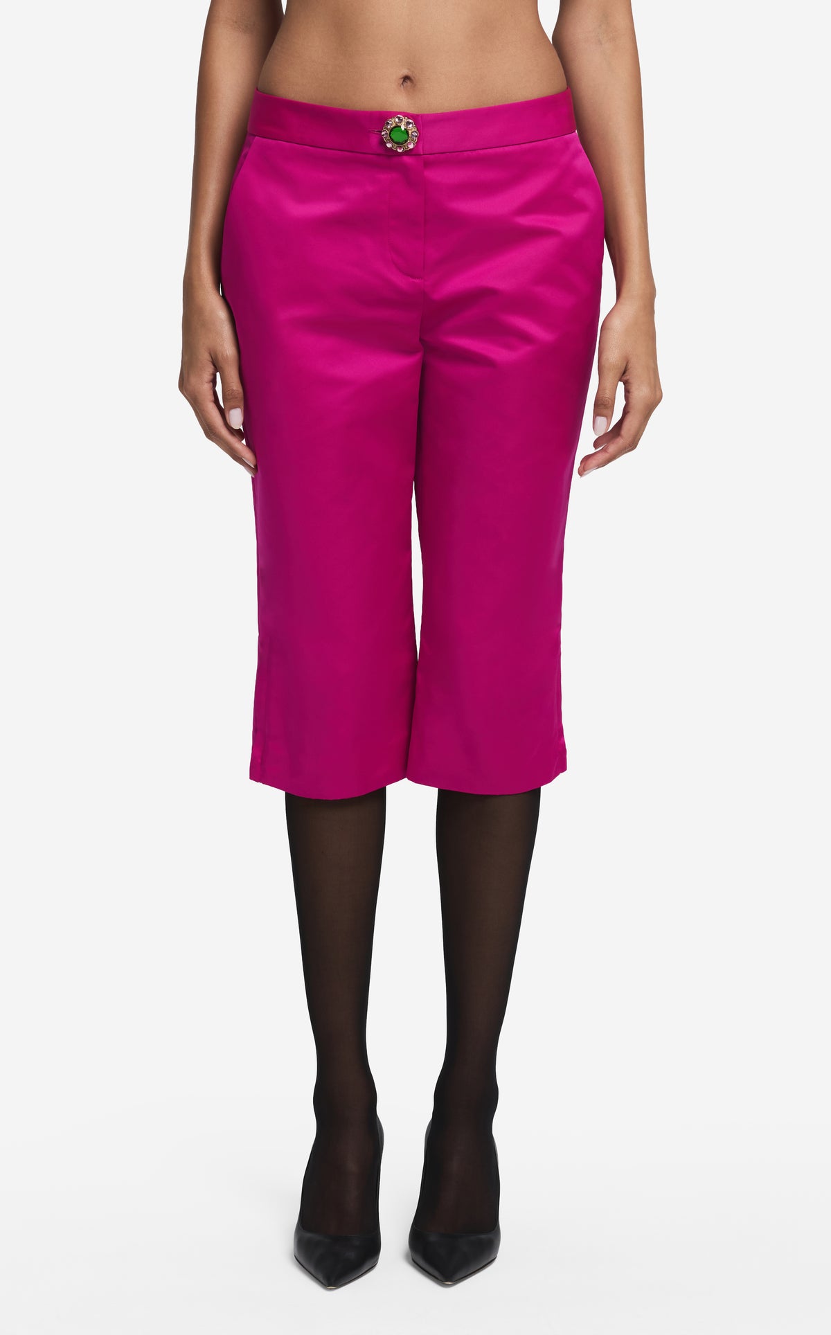 Capri Pant in Duchesse Satin