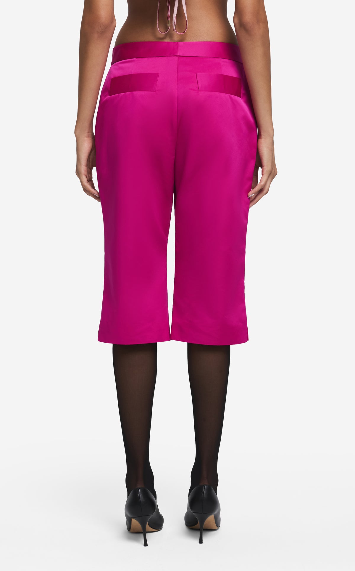 Capri Pant in Duchesse Satin