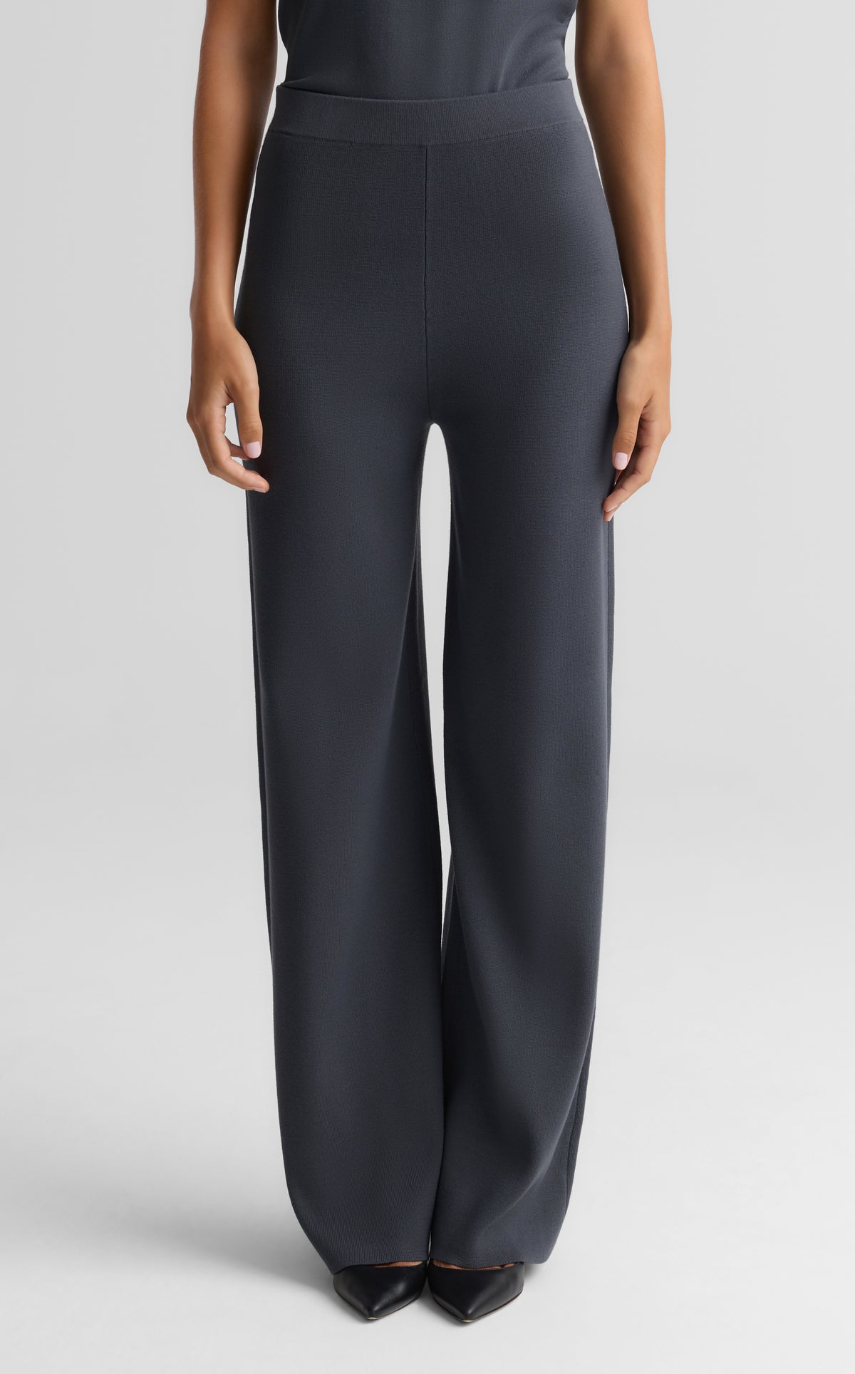 Cotton Cashmere Knit Pants