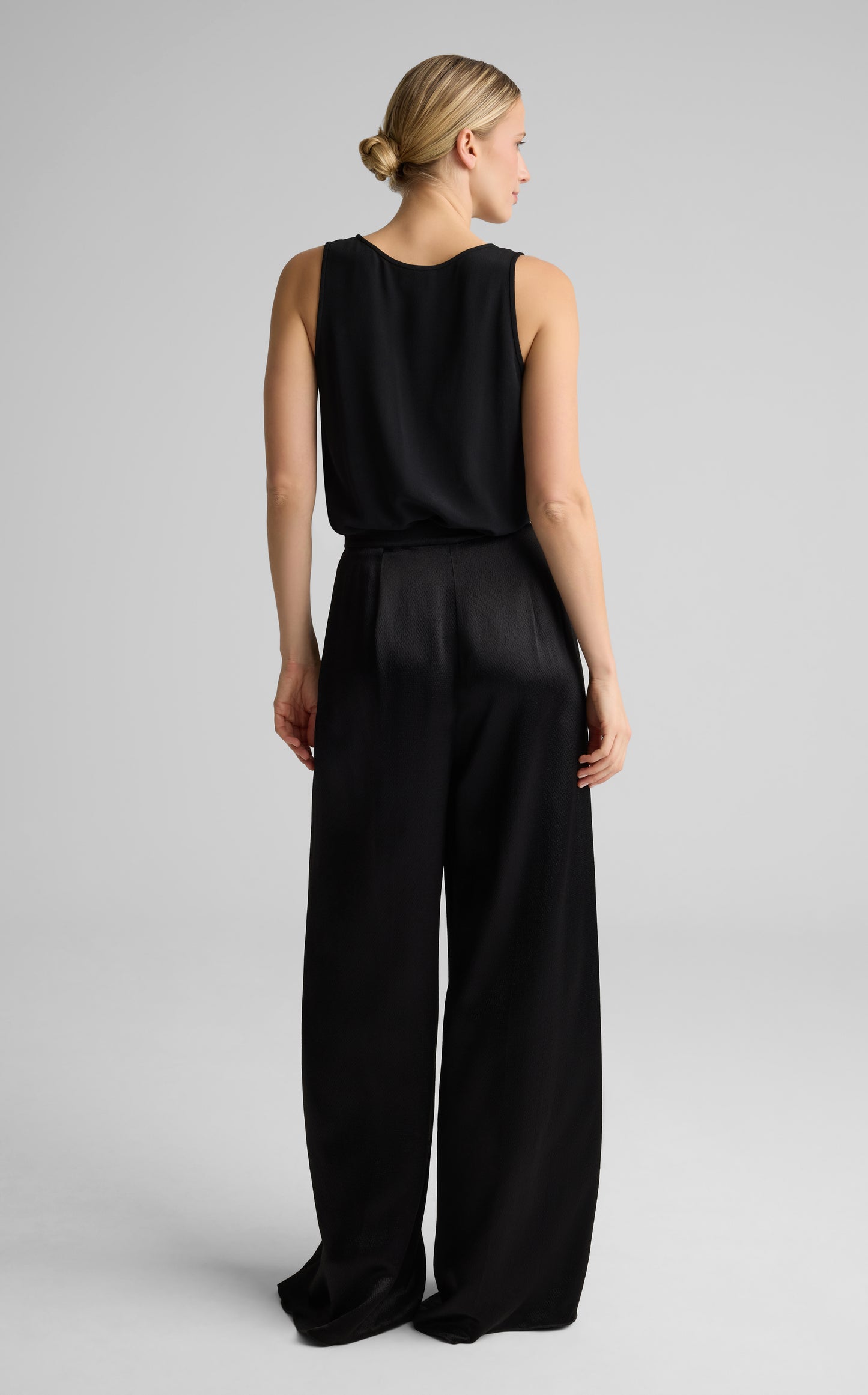 Maddie Pant in Hammered Satin