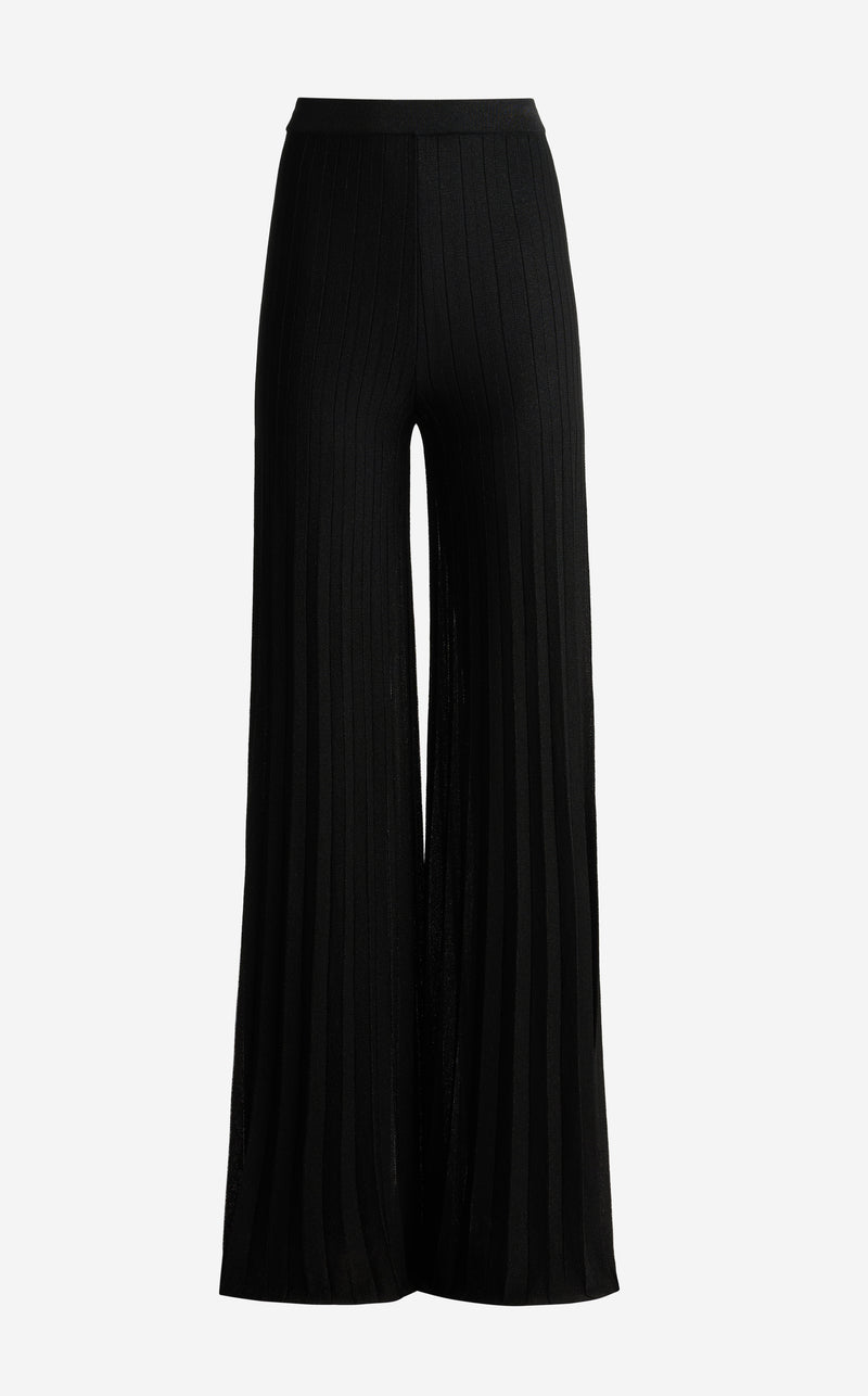 Katherine Pant In Soleil Metallic Knit