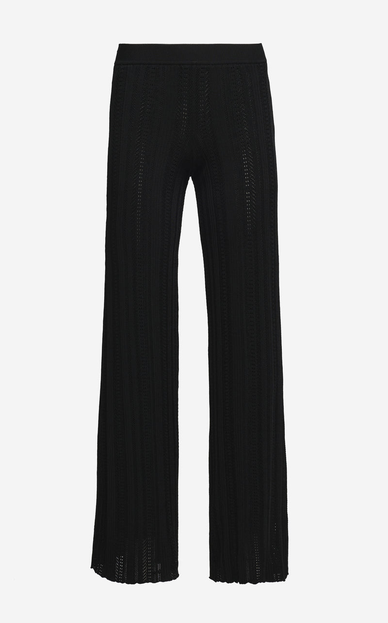 Pant in Pointelle Knit