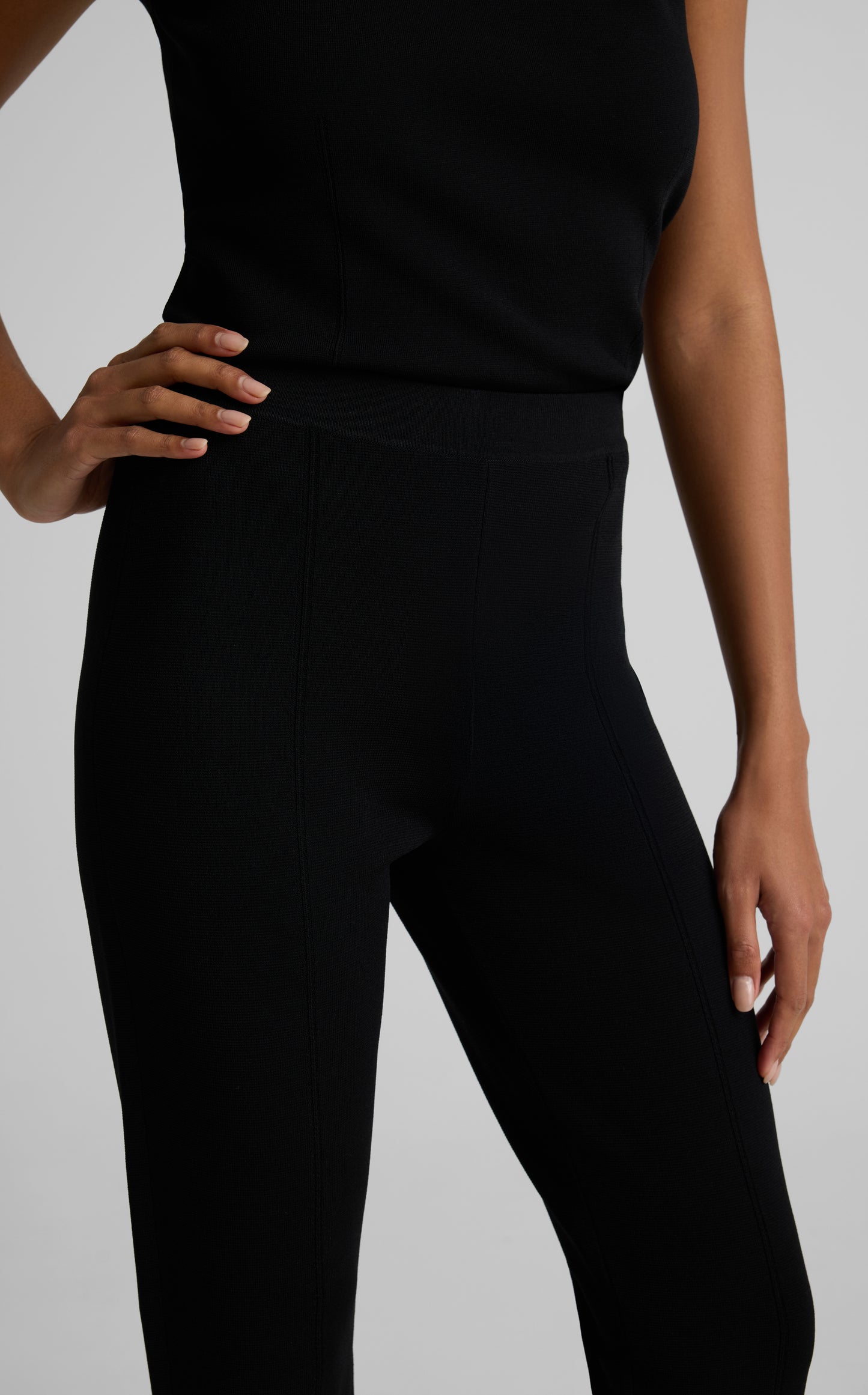 Dani Pant In Santa Roma Knit