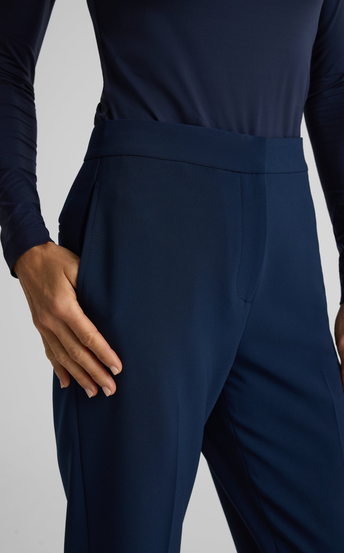 Isabel Pant In Soft Stretch Suiting