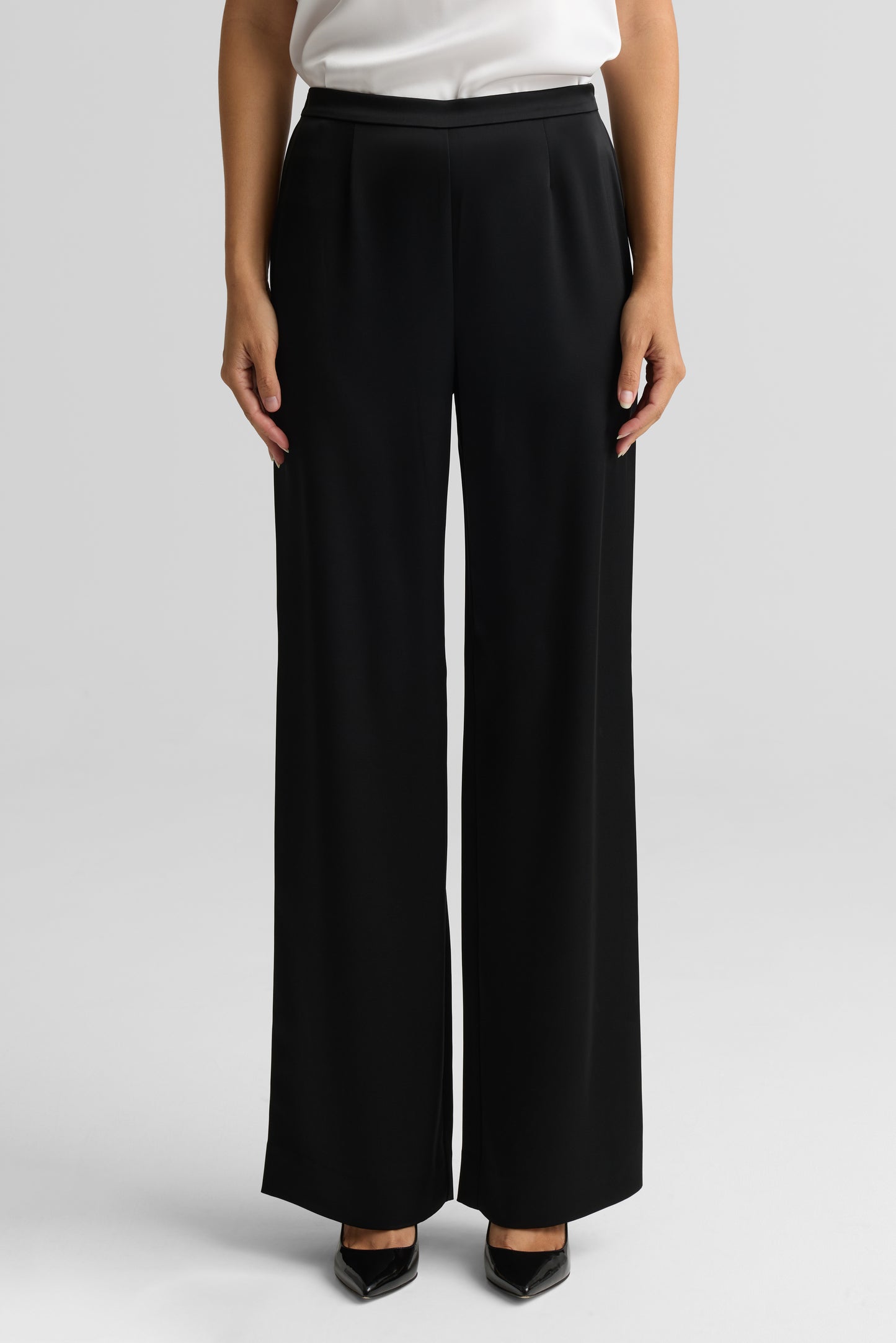 Elastic Back Waistband Pant