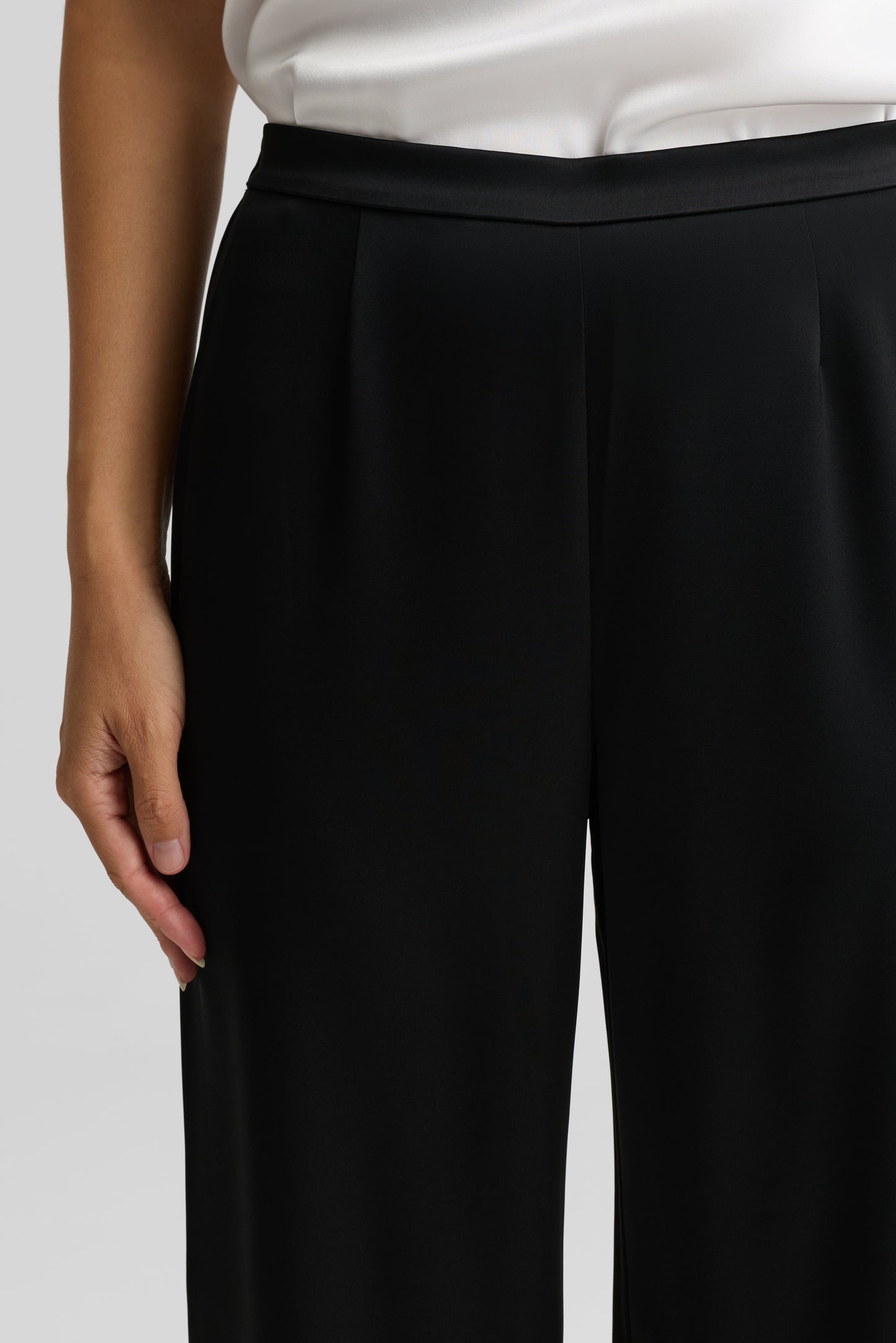 Elastic Back Waistband Pant