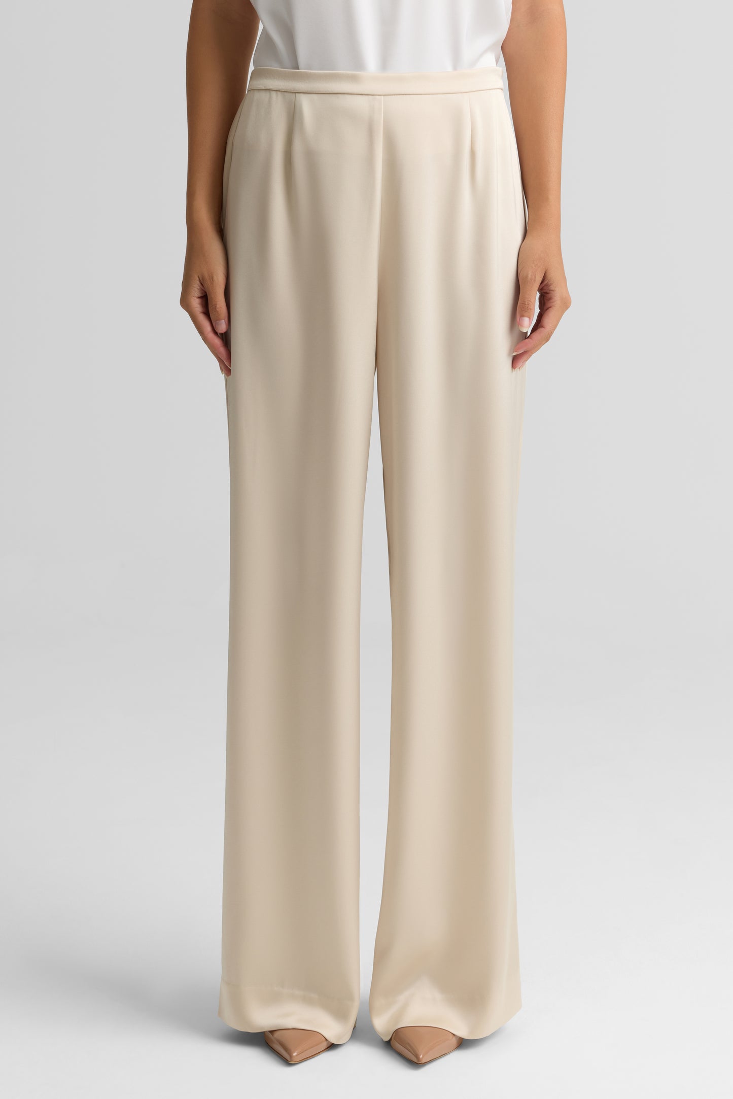 Elastic Back Waistband Pant