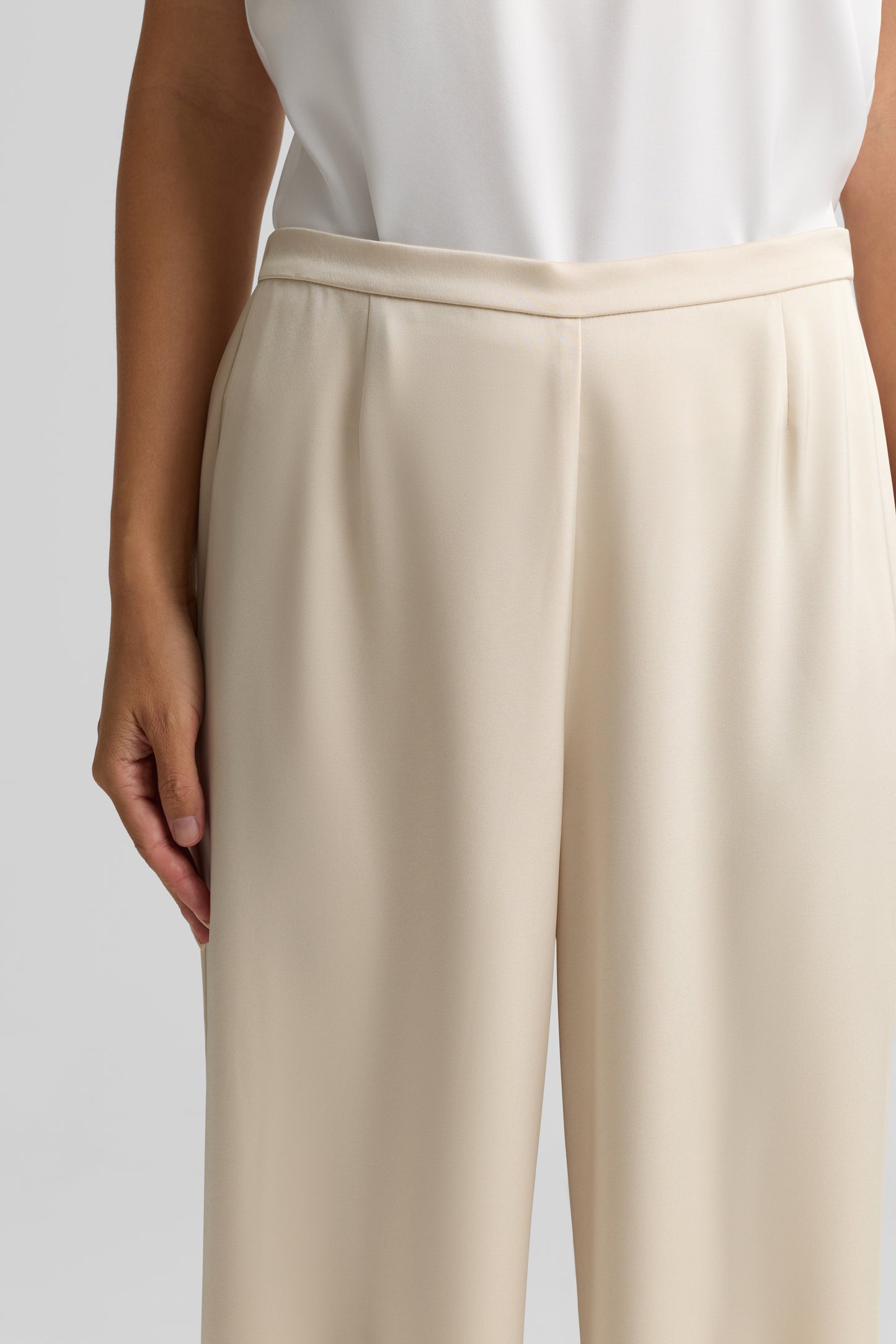 Elastic Back Waistband Pant