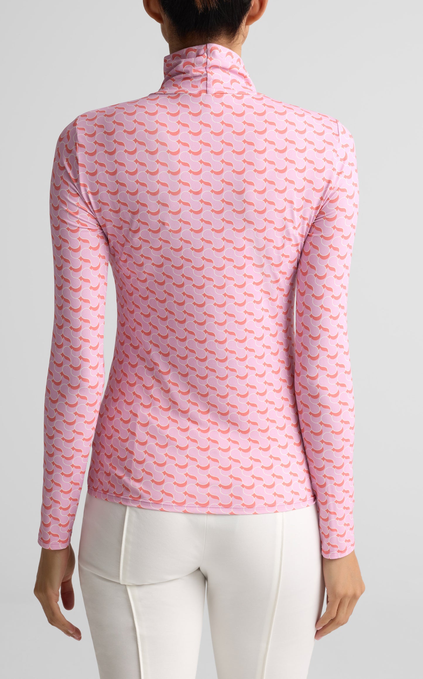 Geo Print Nuda Turtleneck