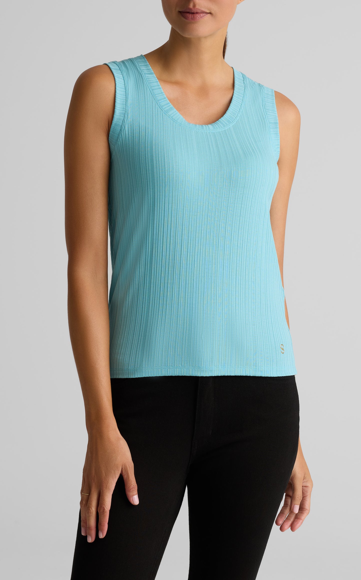 Rib Jersey Knit Tank