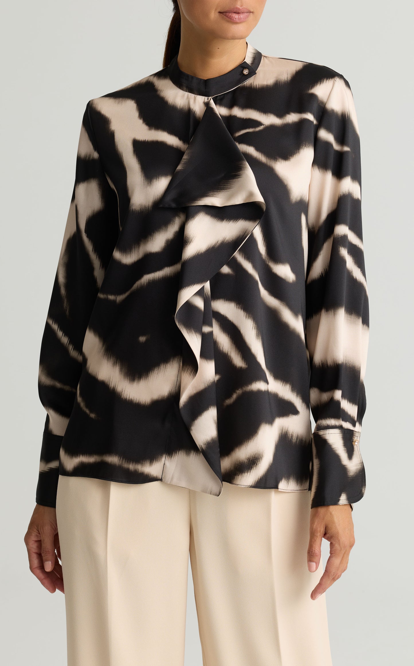 Zebra Print Blouse