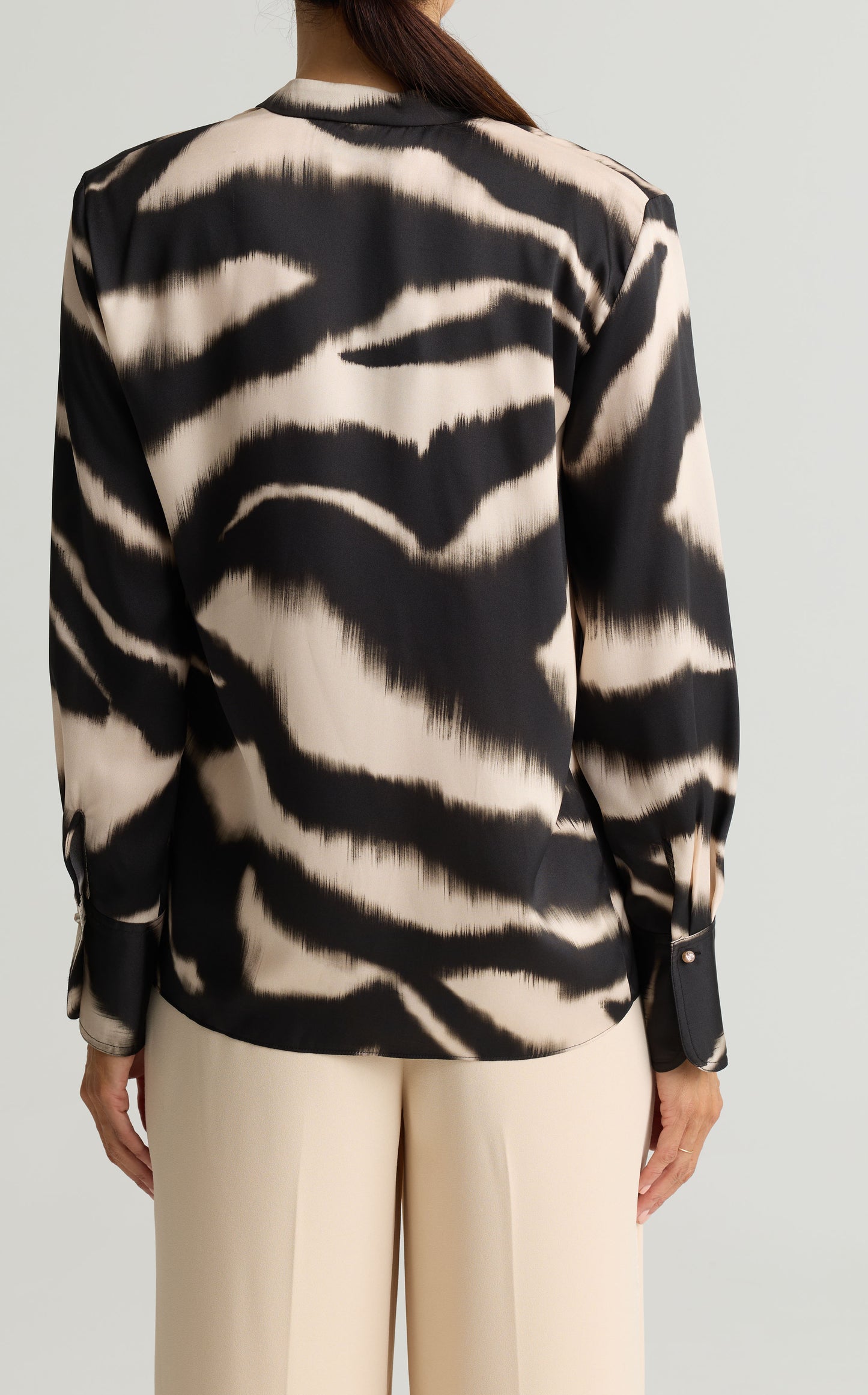Zebra Print Blouse