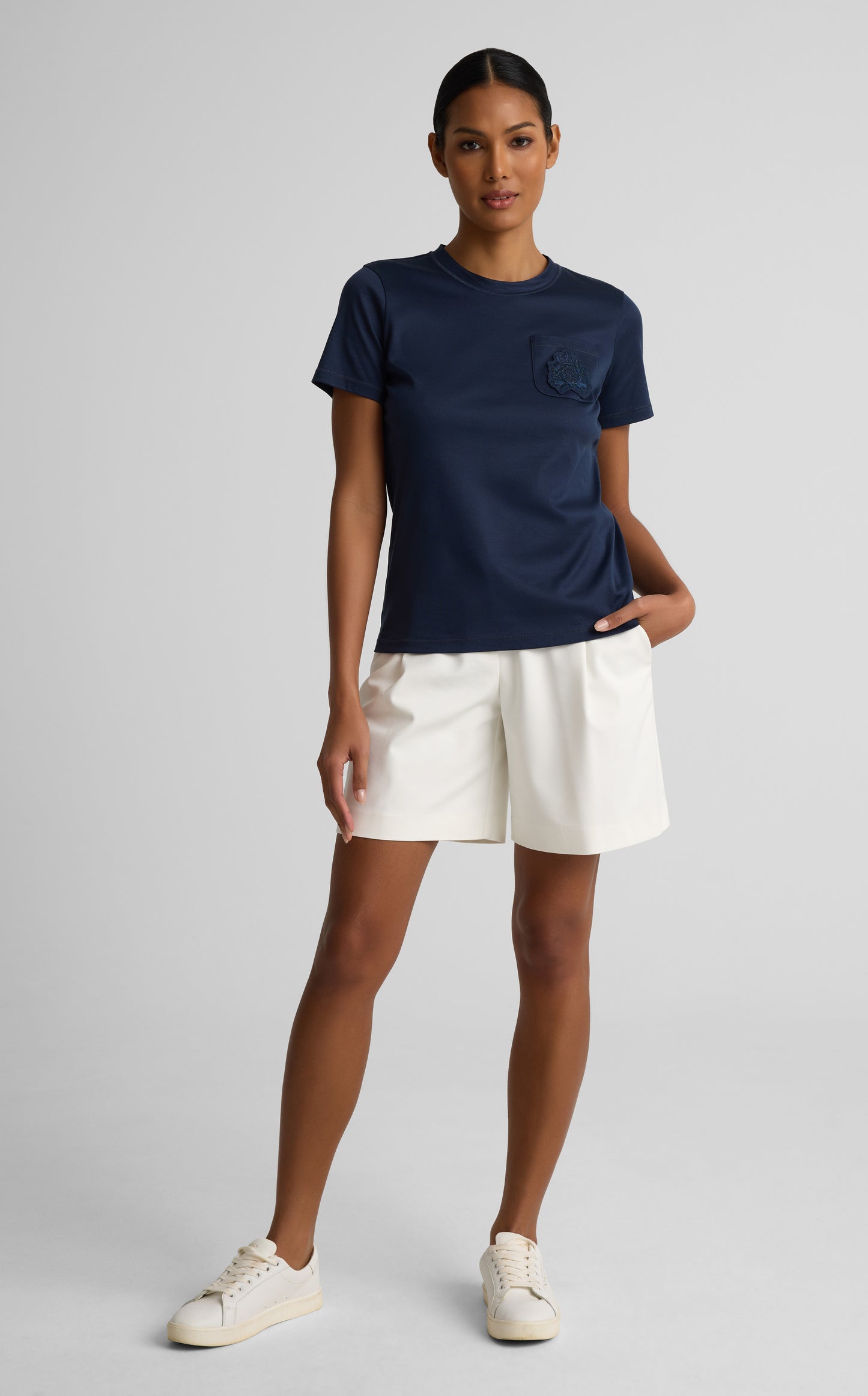 Tori Luxe Cotton T-Shirt