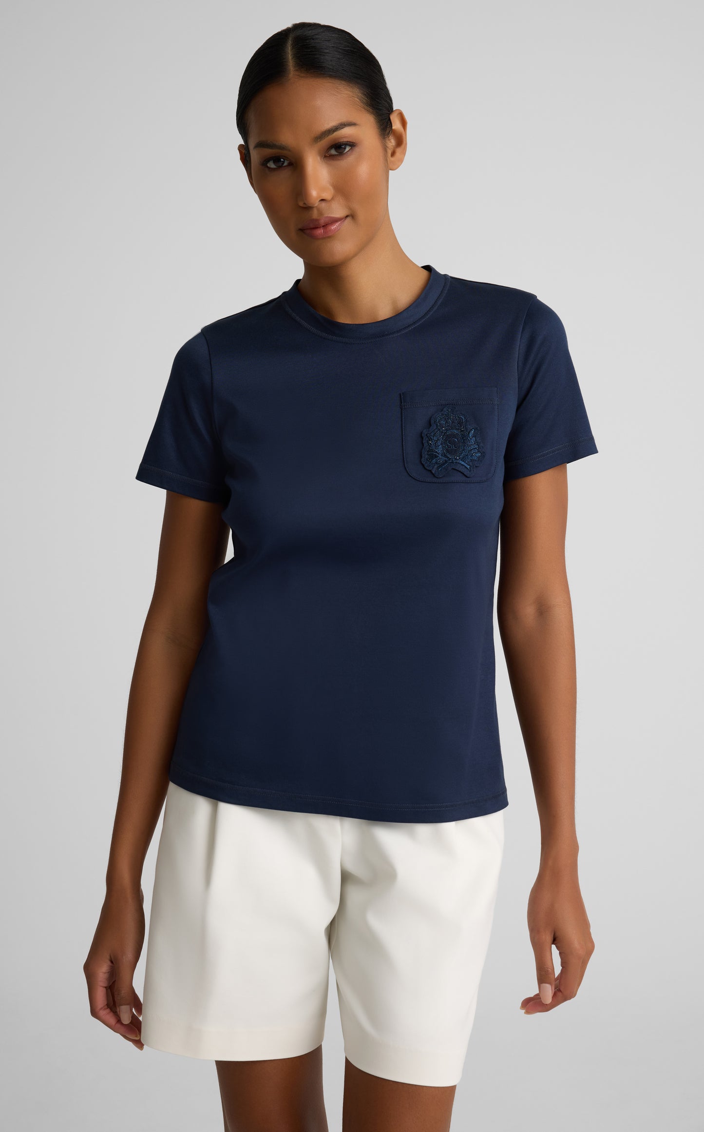 Tori Luxe Cotton T-Shirt
