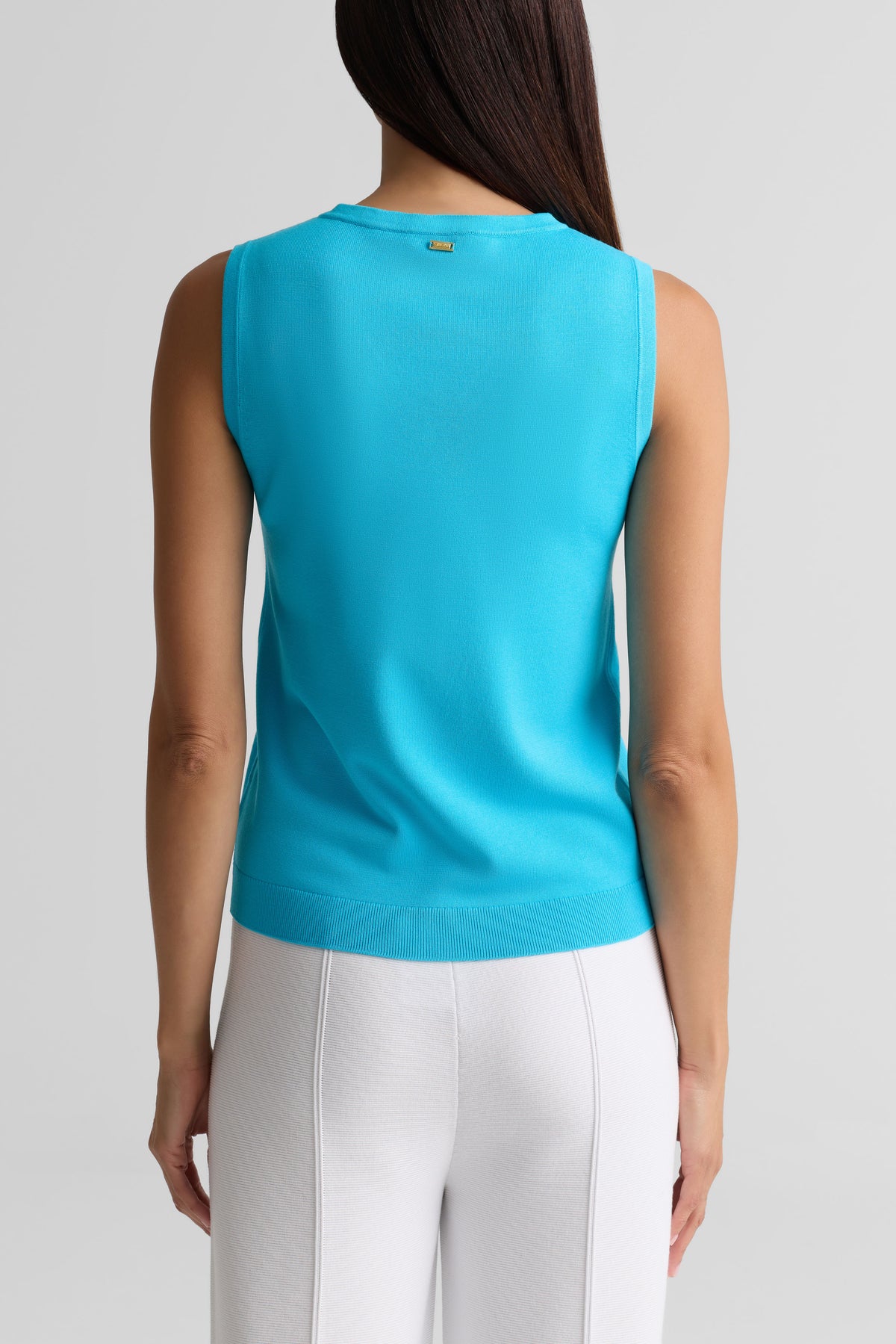 V-Neck Knit Shell