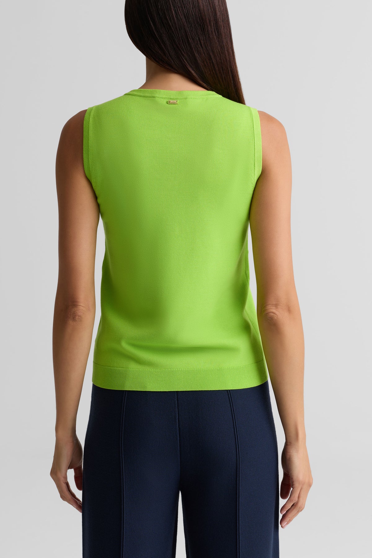 V-Neck Knit Shell