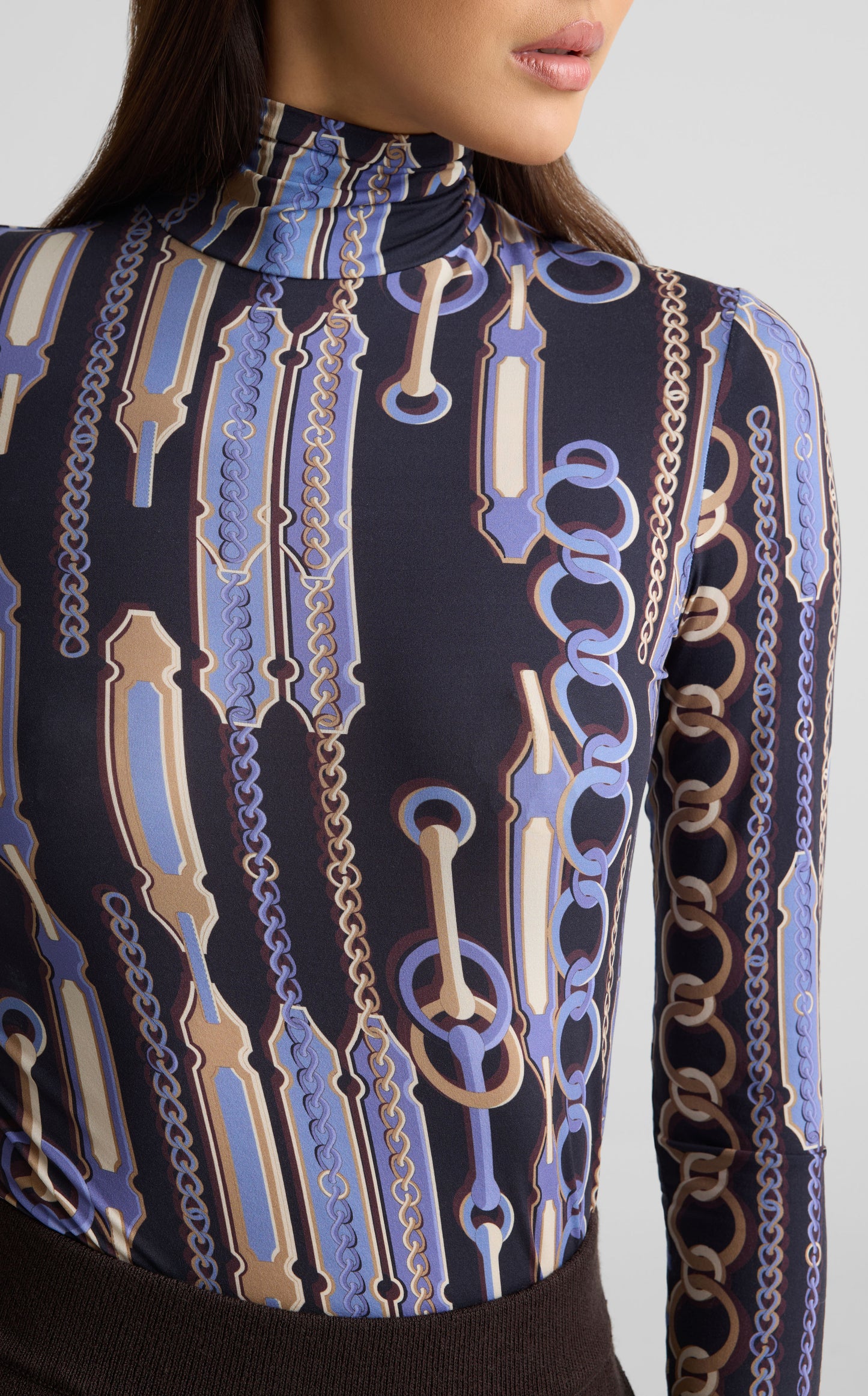 Nuda In Heritage Chain + Bridle Print