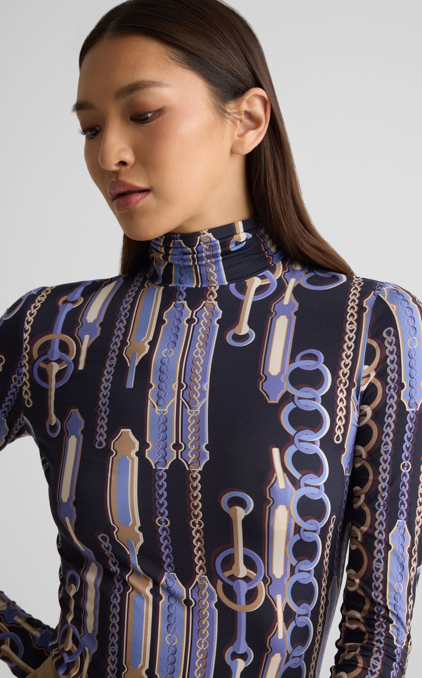 Nuda In Heritage Chain + Bridle Print
