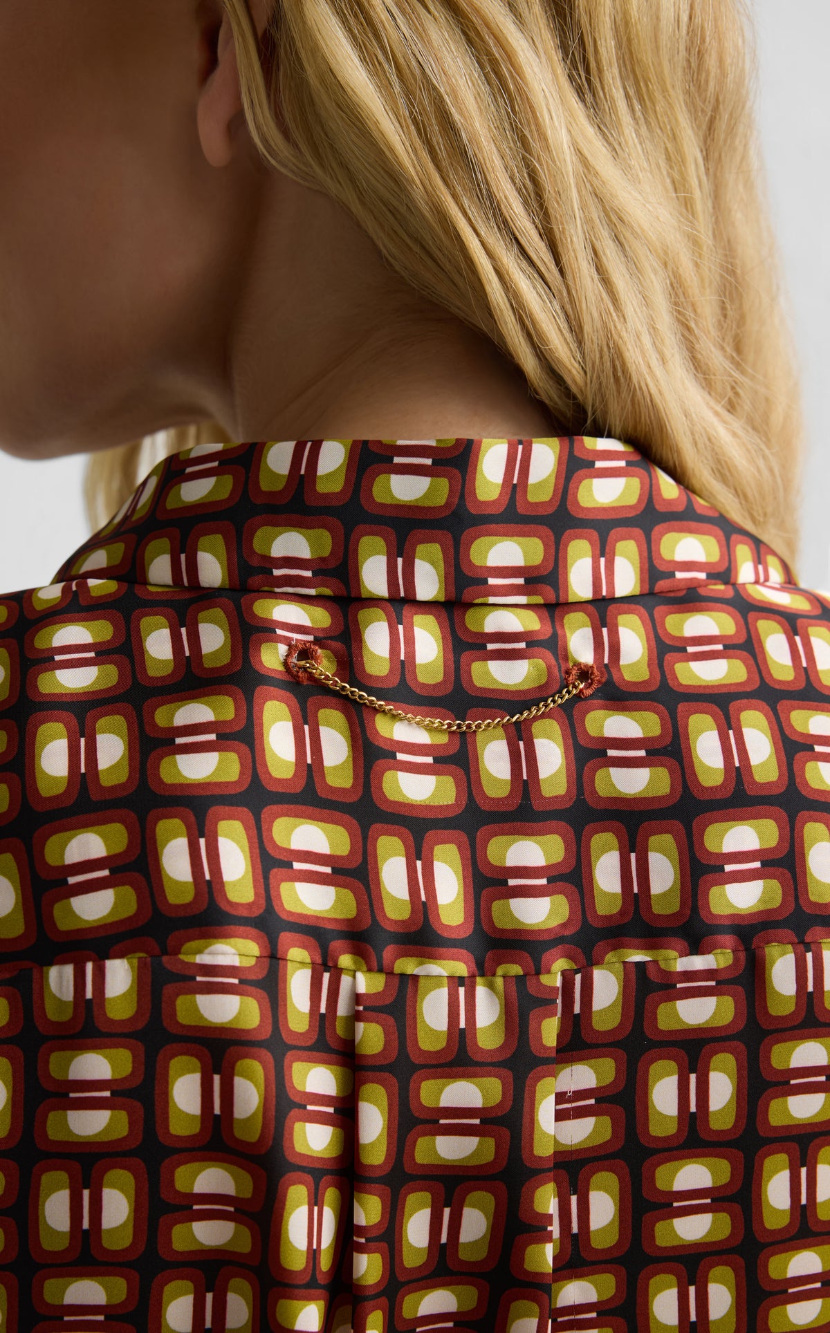 Blouse In Tile Print
