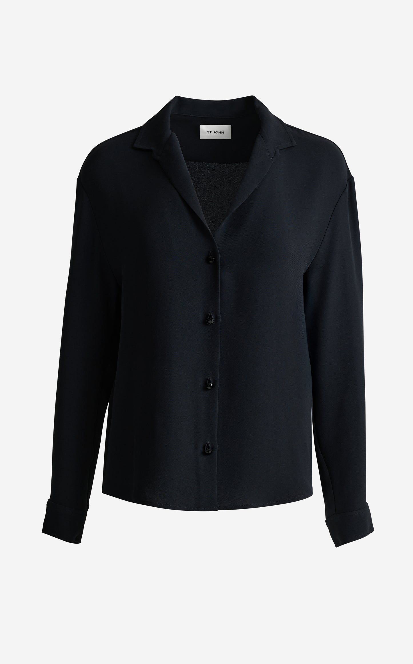 Noel Blouse In Heathered Crepe