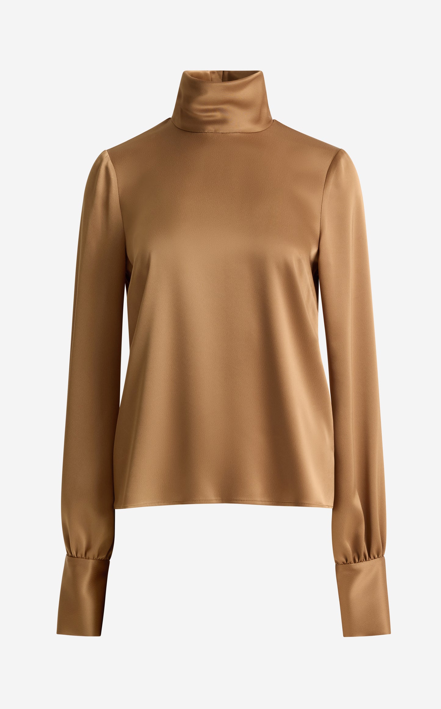 Frances Top In Liquid Satin