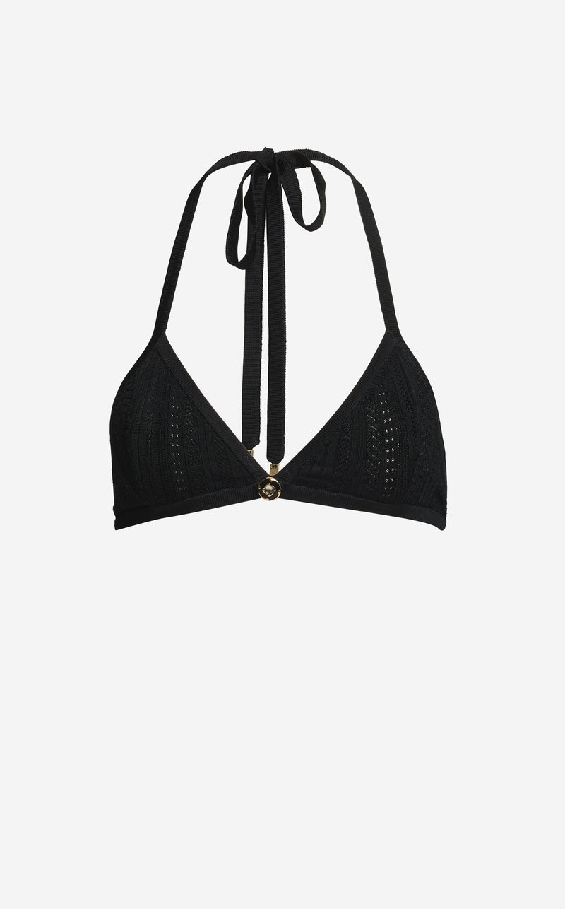 Bralette in Pointelle Knit