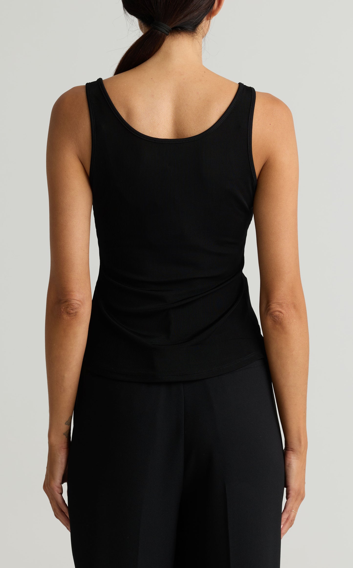 Stretch Rib Knit Tank