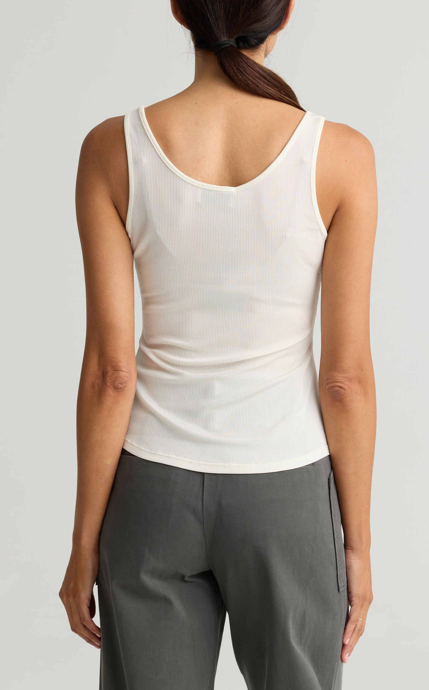 Stretch Viscose Tank Top