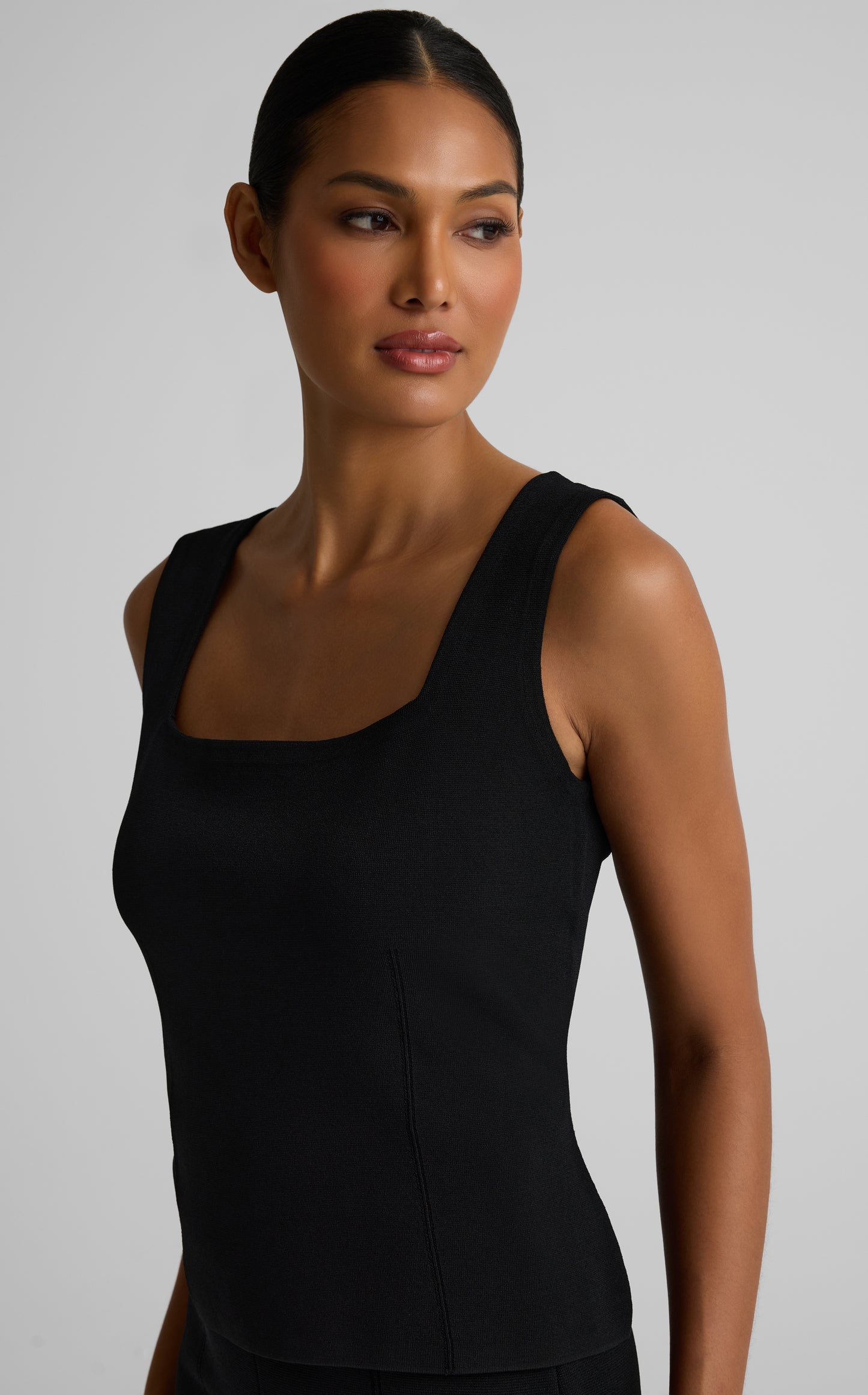 Abby Top In Santa Roma Knit