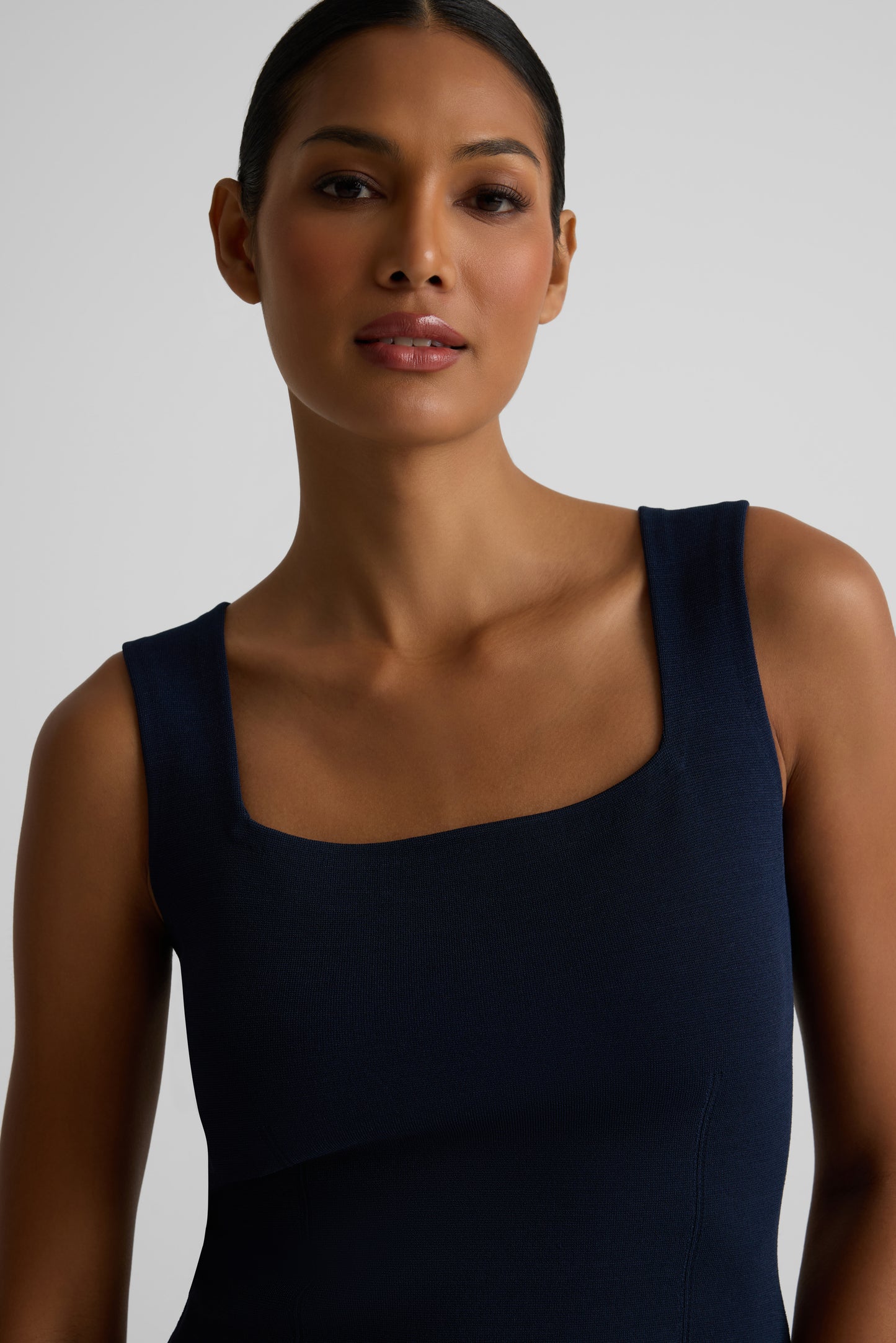 Abby Top In Santa Roma Knit