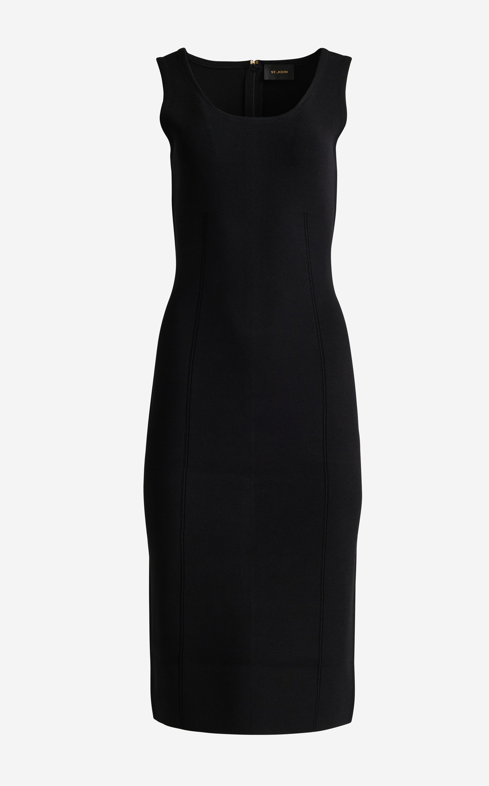 Lynn Dress In Santa Roma Knit – St. John Knits