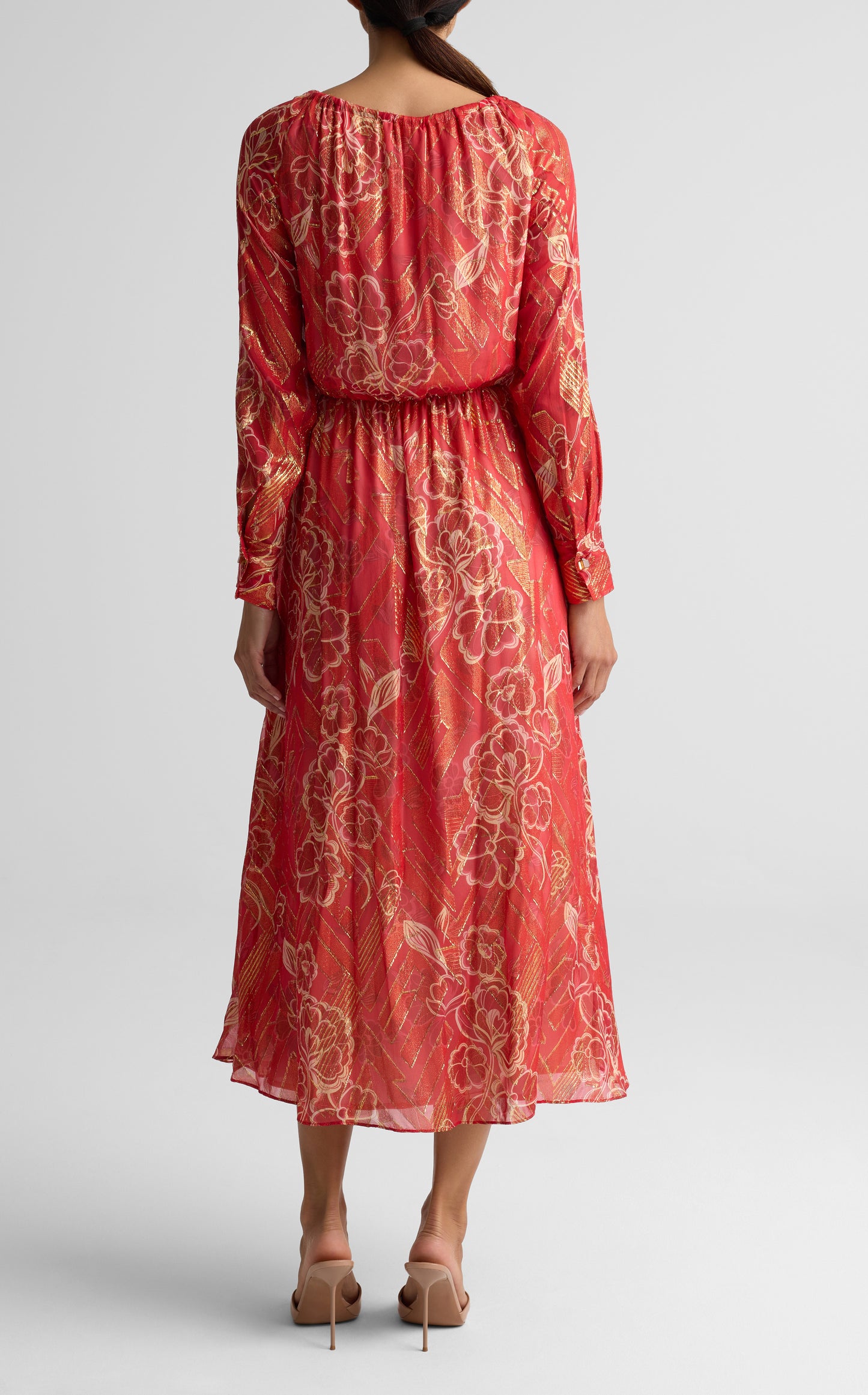 Geo Bouquet Fil Coupé Dress