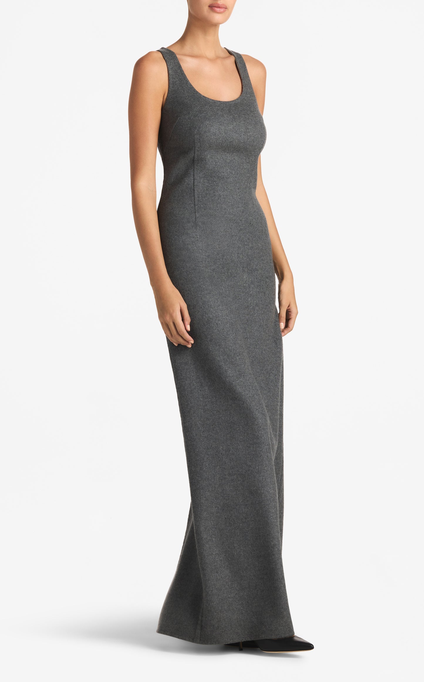 Double-Face Wool and Cashmere Dress