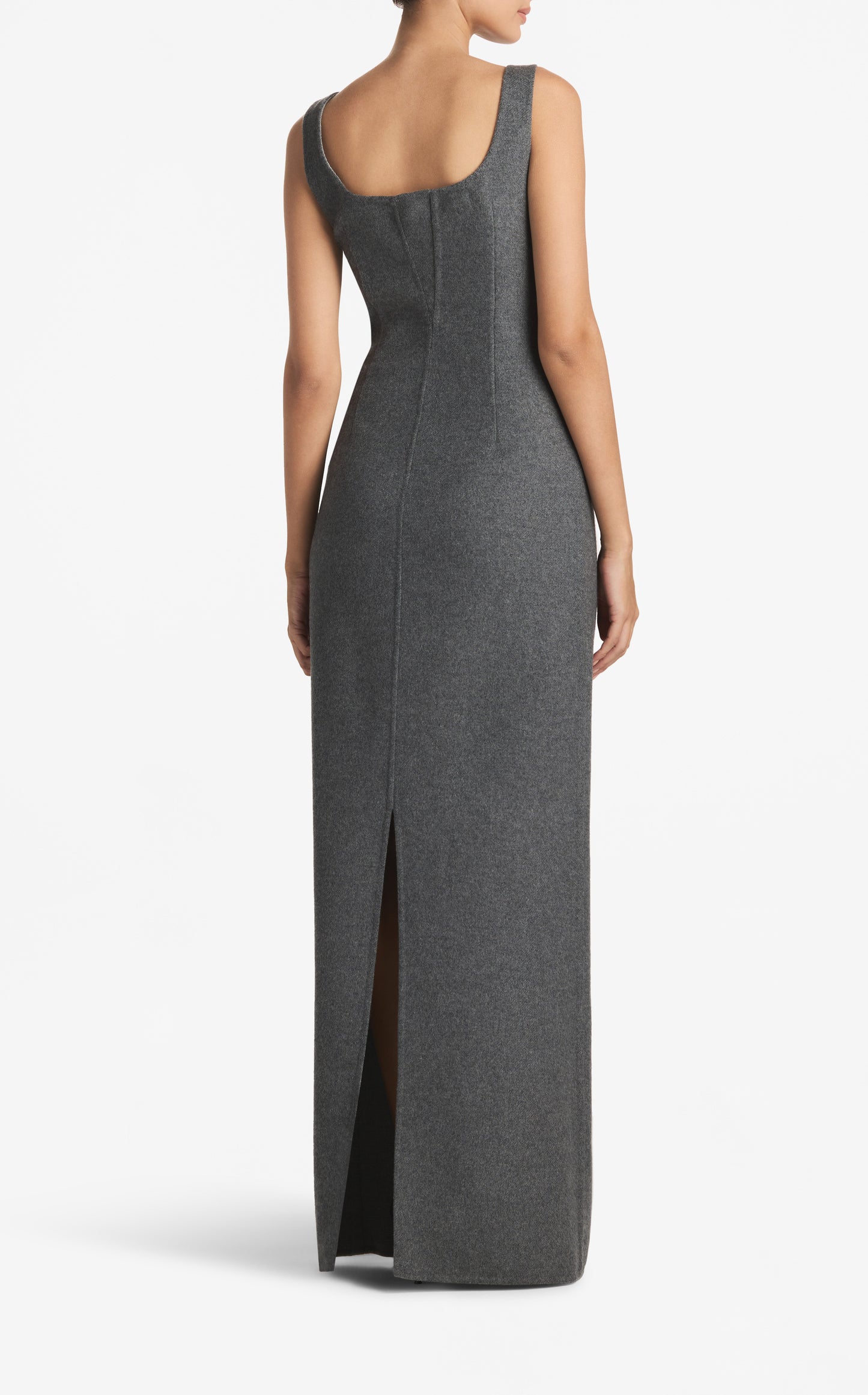 Double-Face Wool and Cashmere Dress