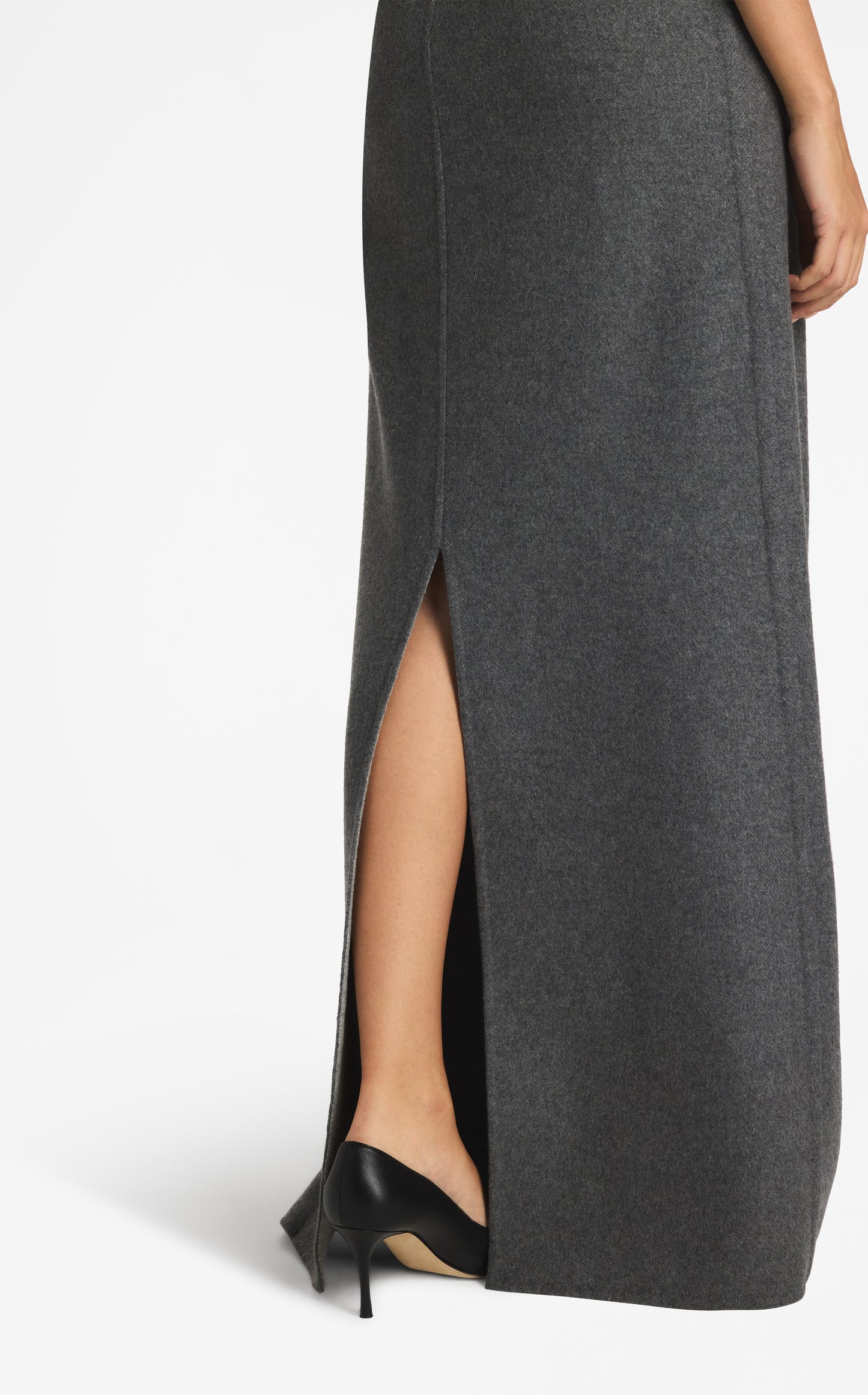 Double-Face Wool and Cashmere Dress