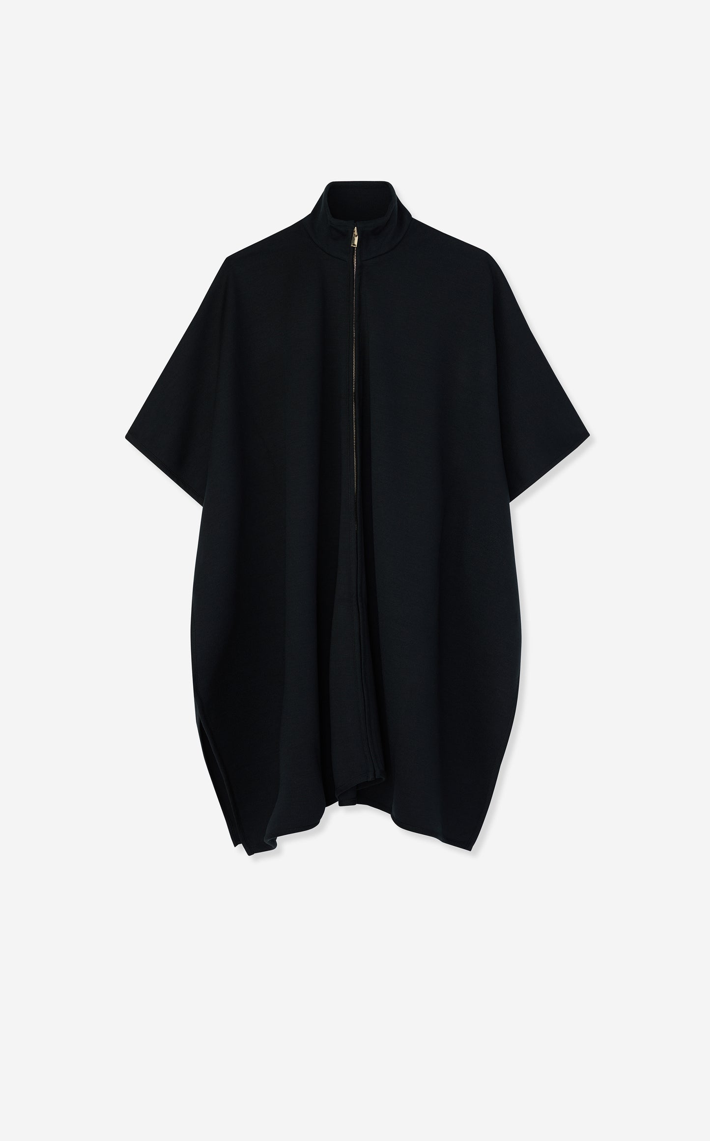 Milano Knit Collared Cape