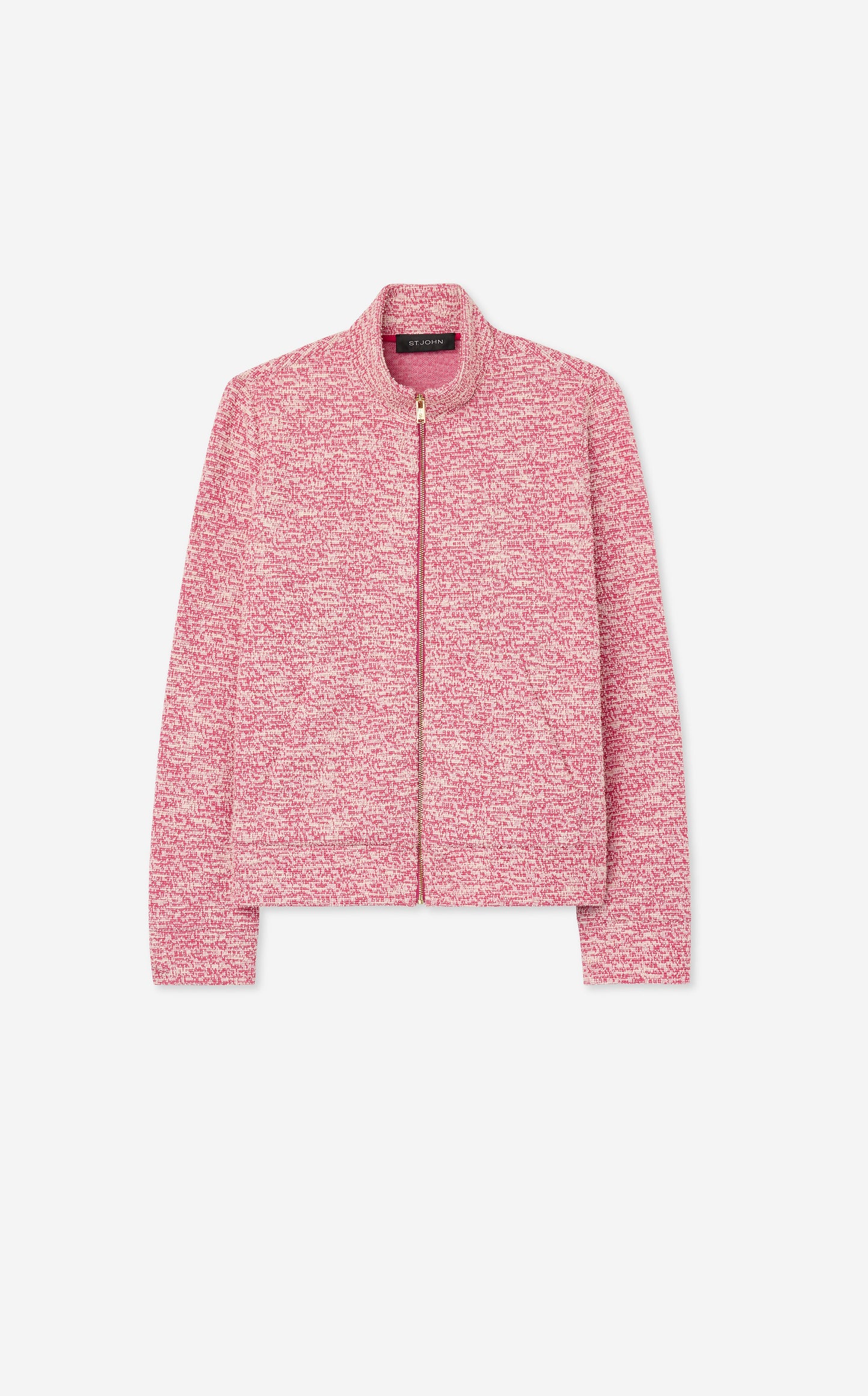 Stretch Tweed Jersey Jacket