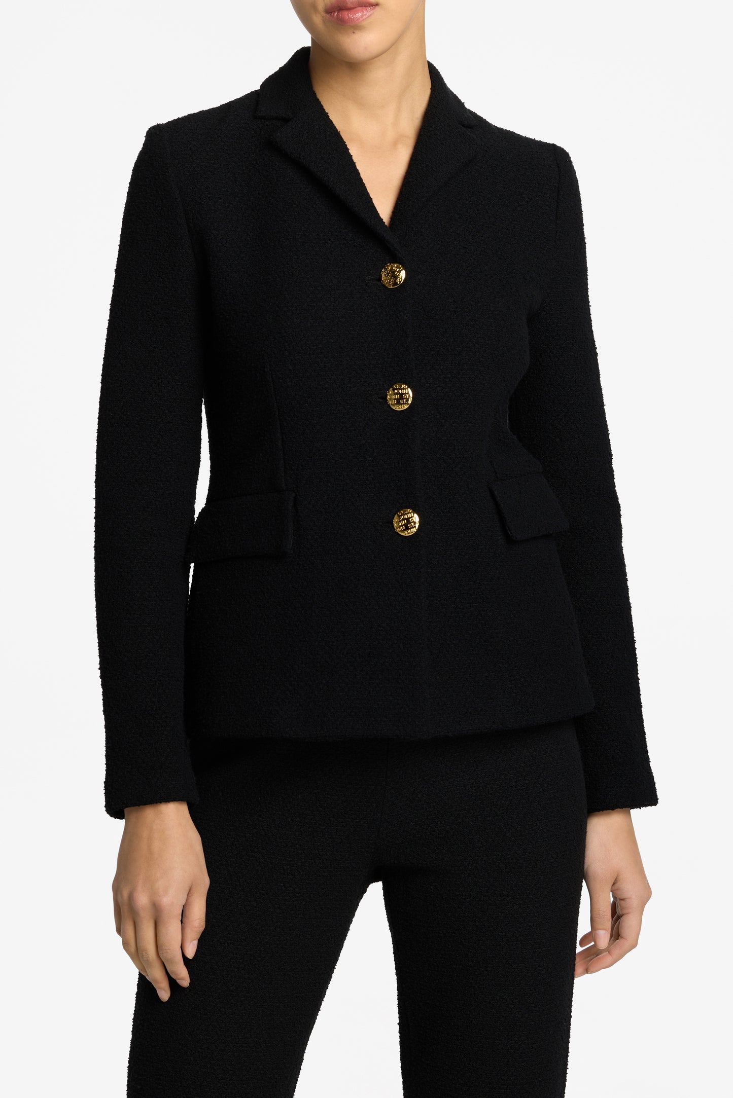 Jacket-Compact-Boucle-Knit