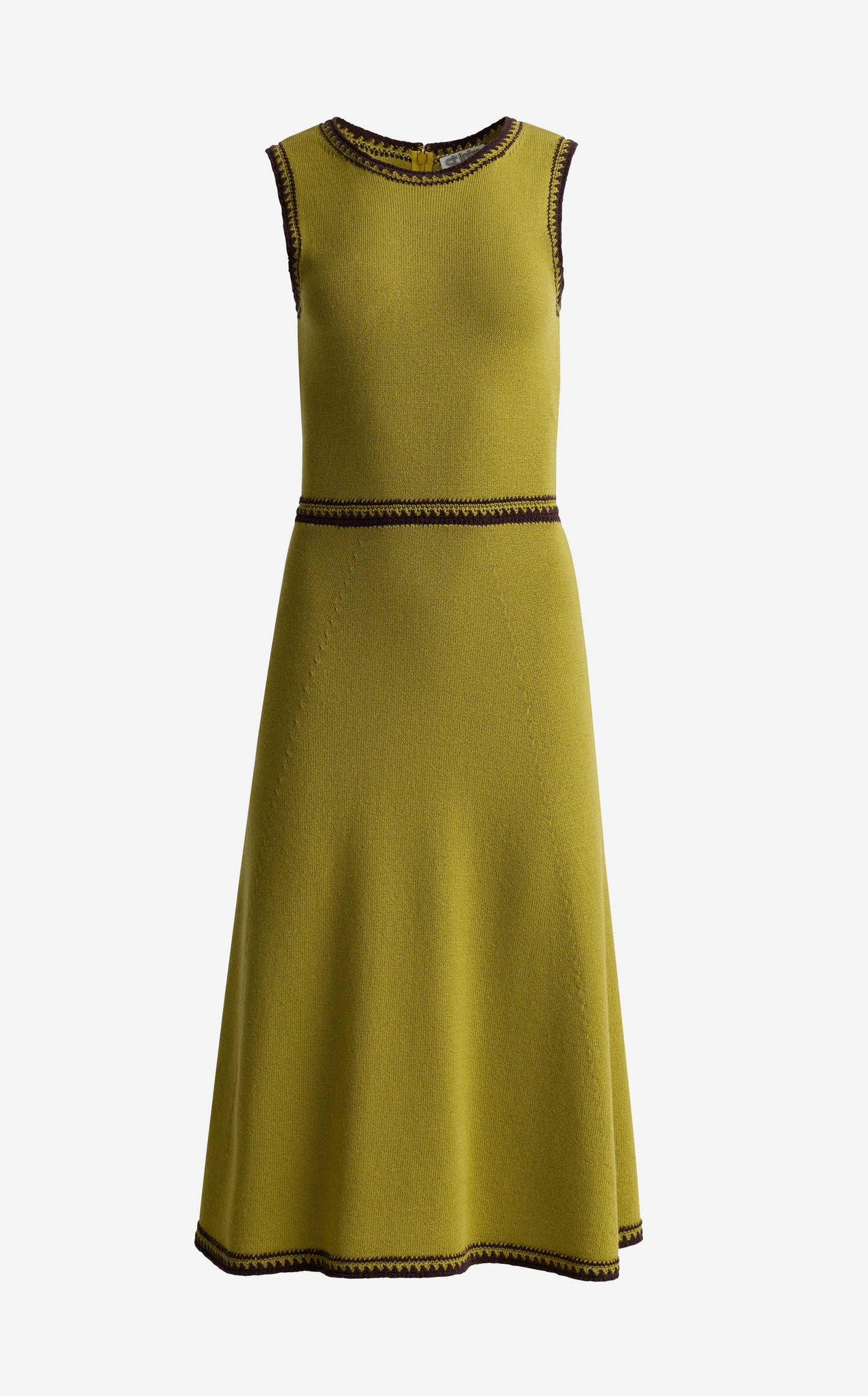 Sleeveless Dress In Legacy Crepe Knit