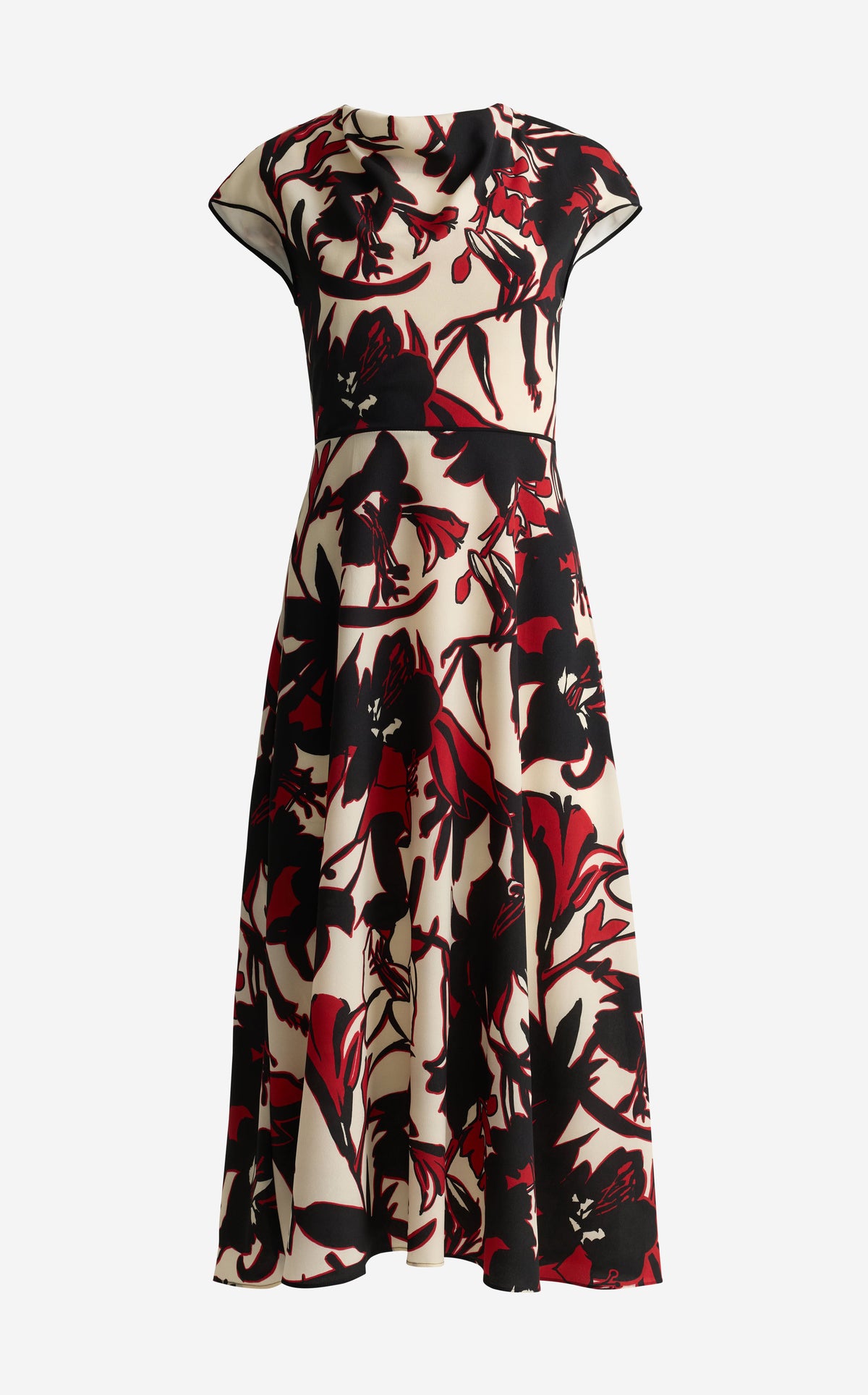 Dress In Jardin Abstract Floral