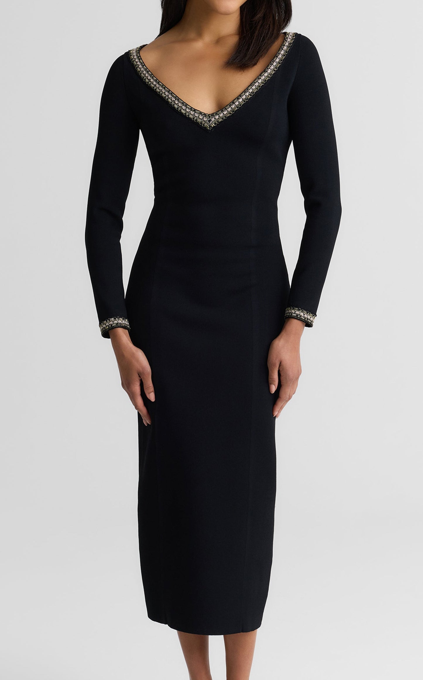 Imani Dress In Santa Roma Knit