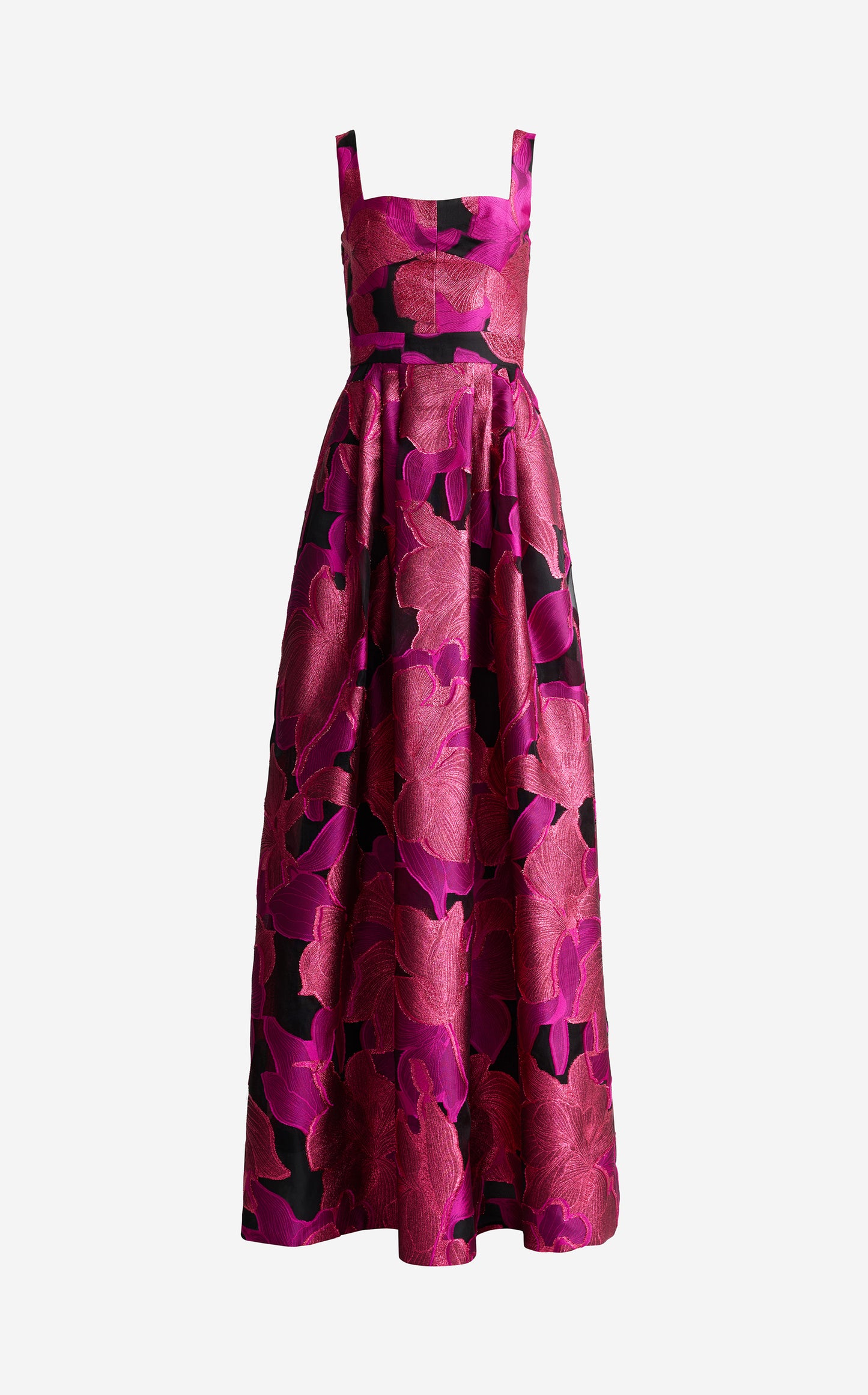 Athena Gown In Floral Organza