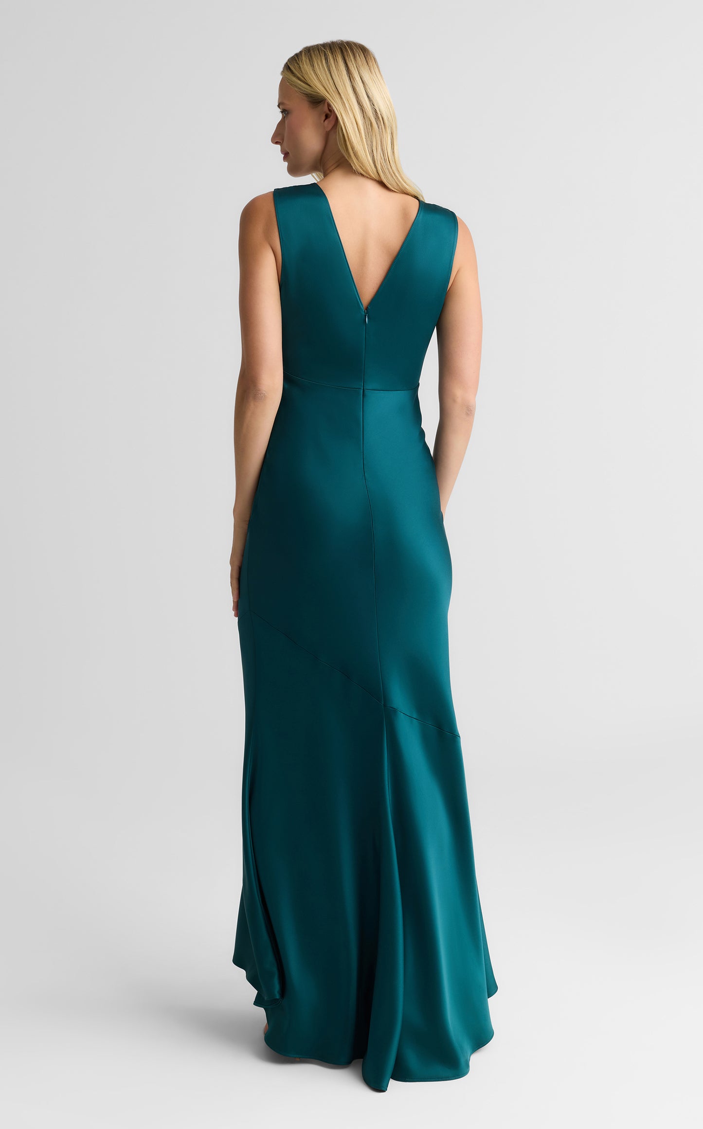 Wendy Gown In Liquid Satin