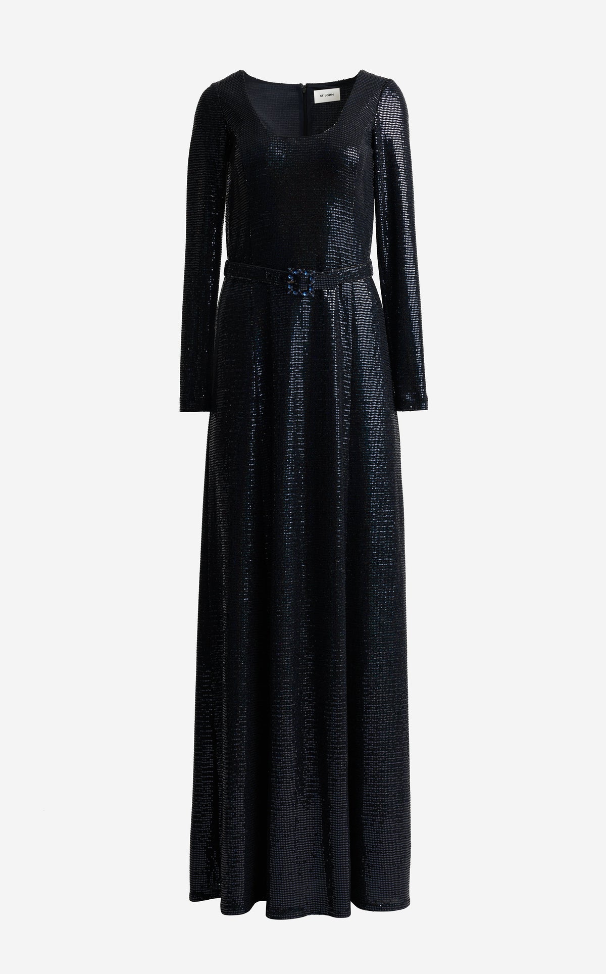 Gown In Iridescent Soft Jersey