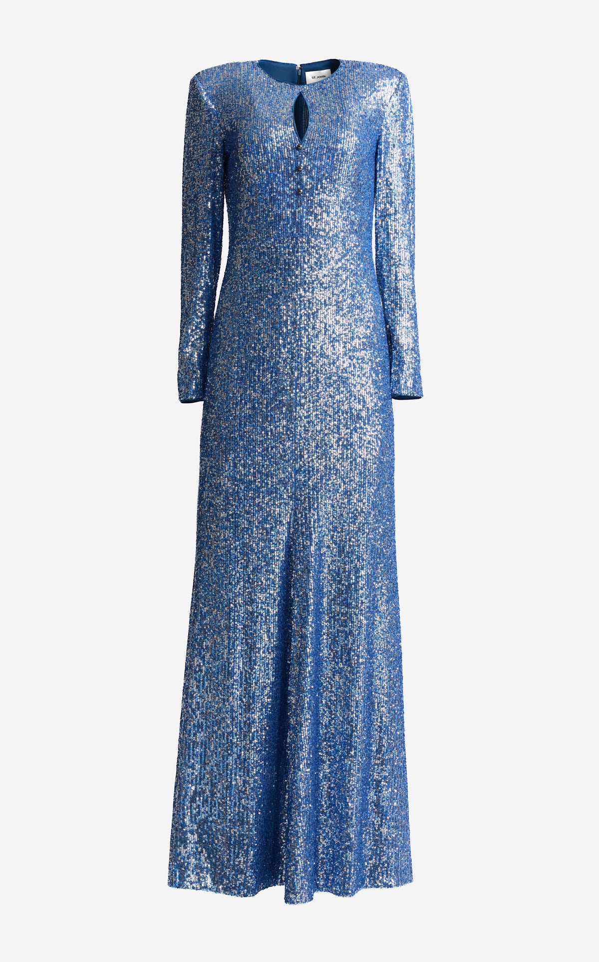 Gown In Stretch Paillettes