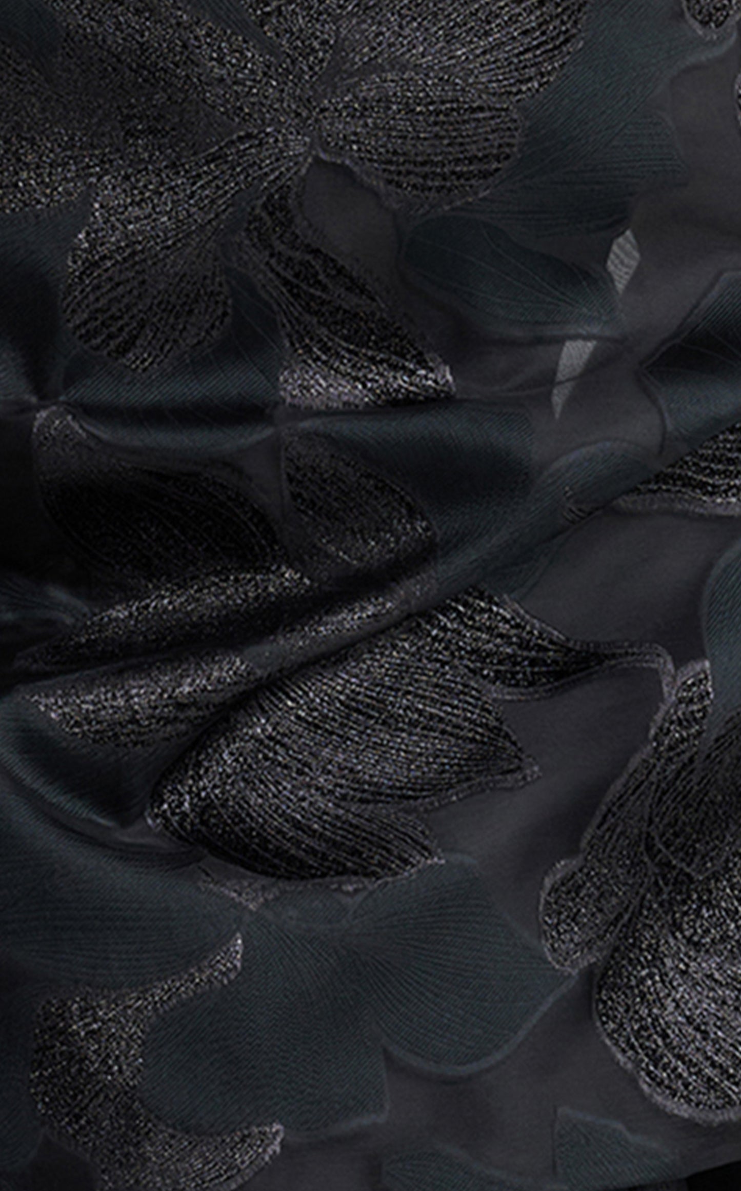 Georgia Wrap In Floral Organza