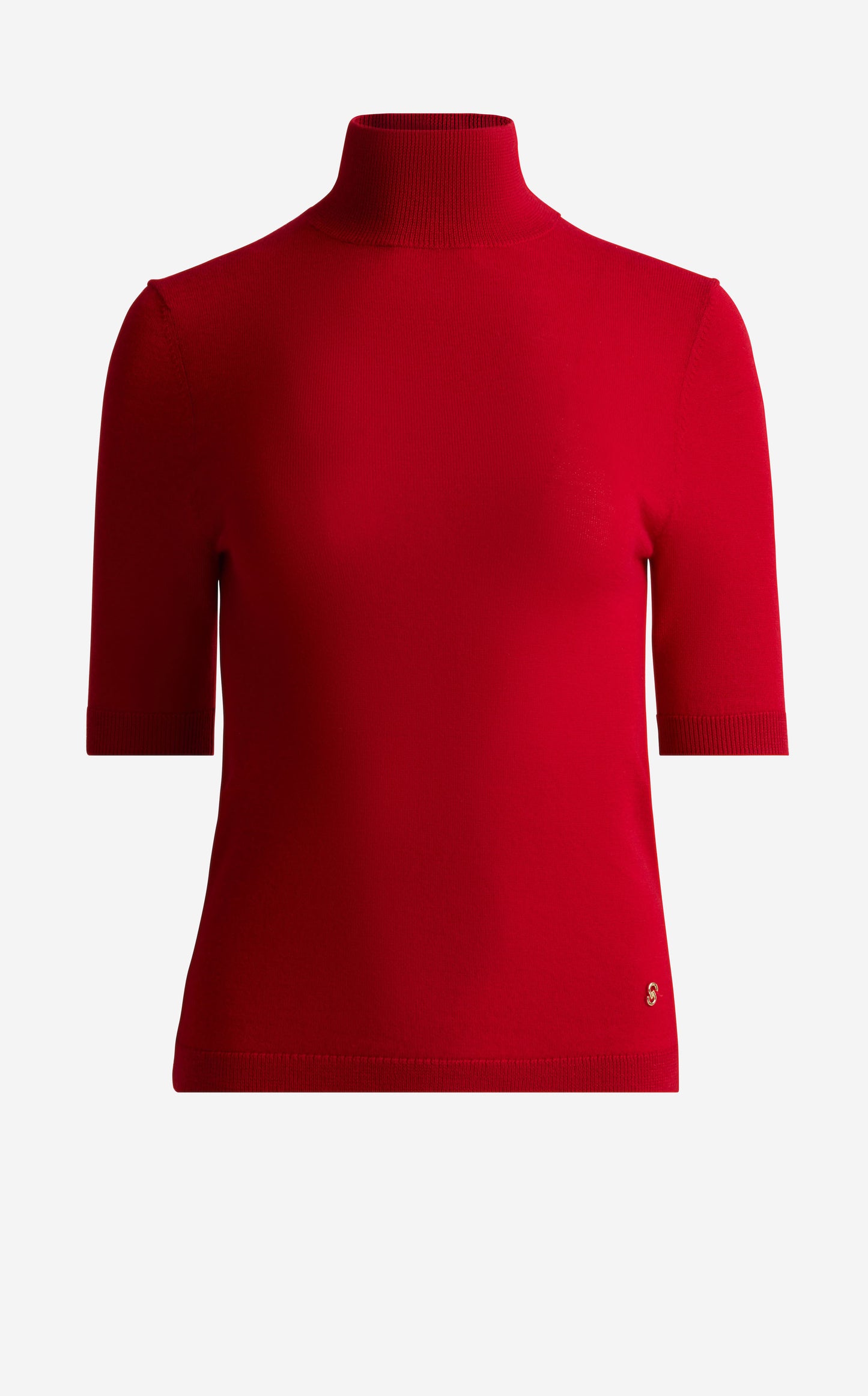 Mock Neck Sweater In Fine Gauge Cashmere